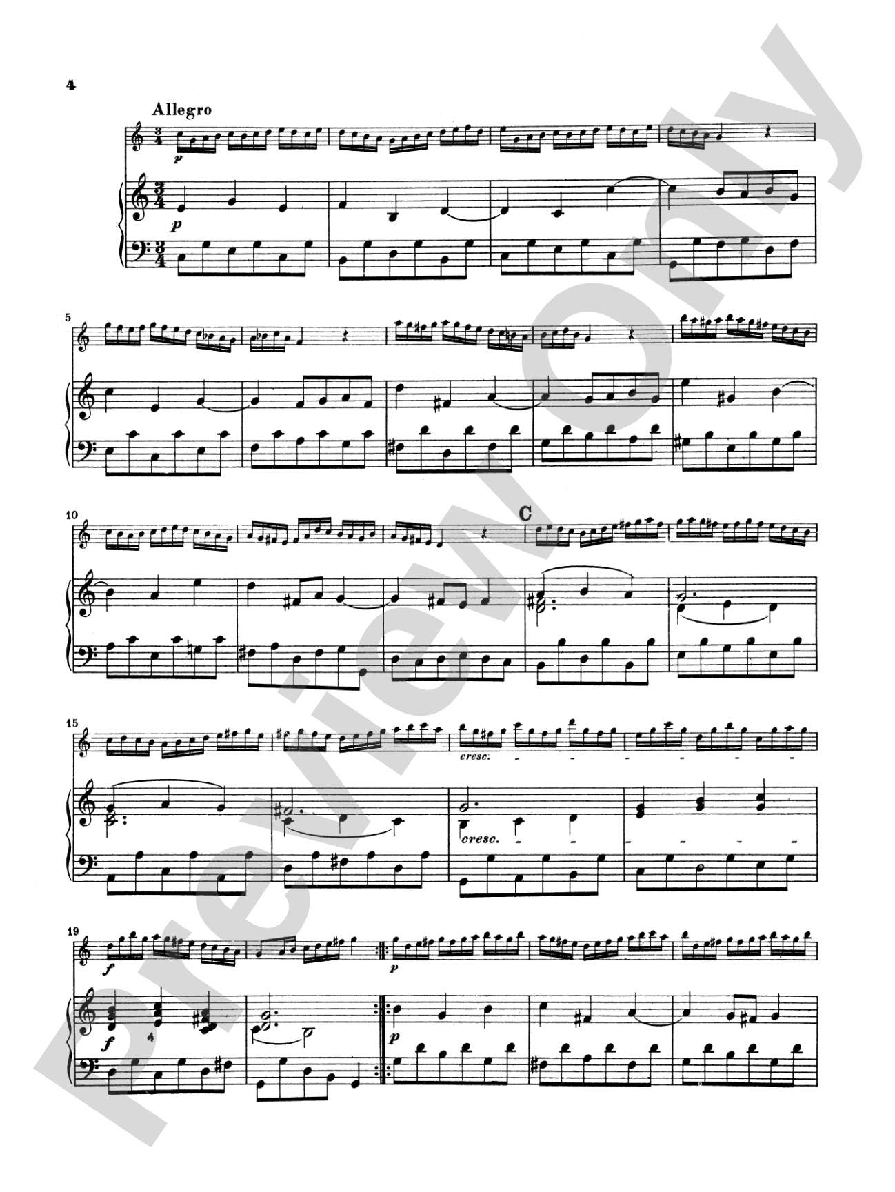 Bach: Six Sonatas, Volume II (Nos. 4-6): Flute Book