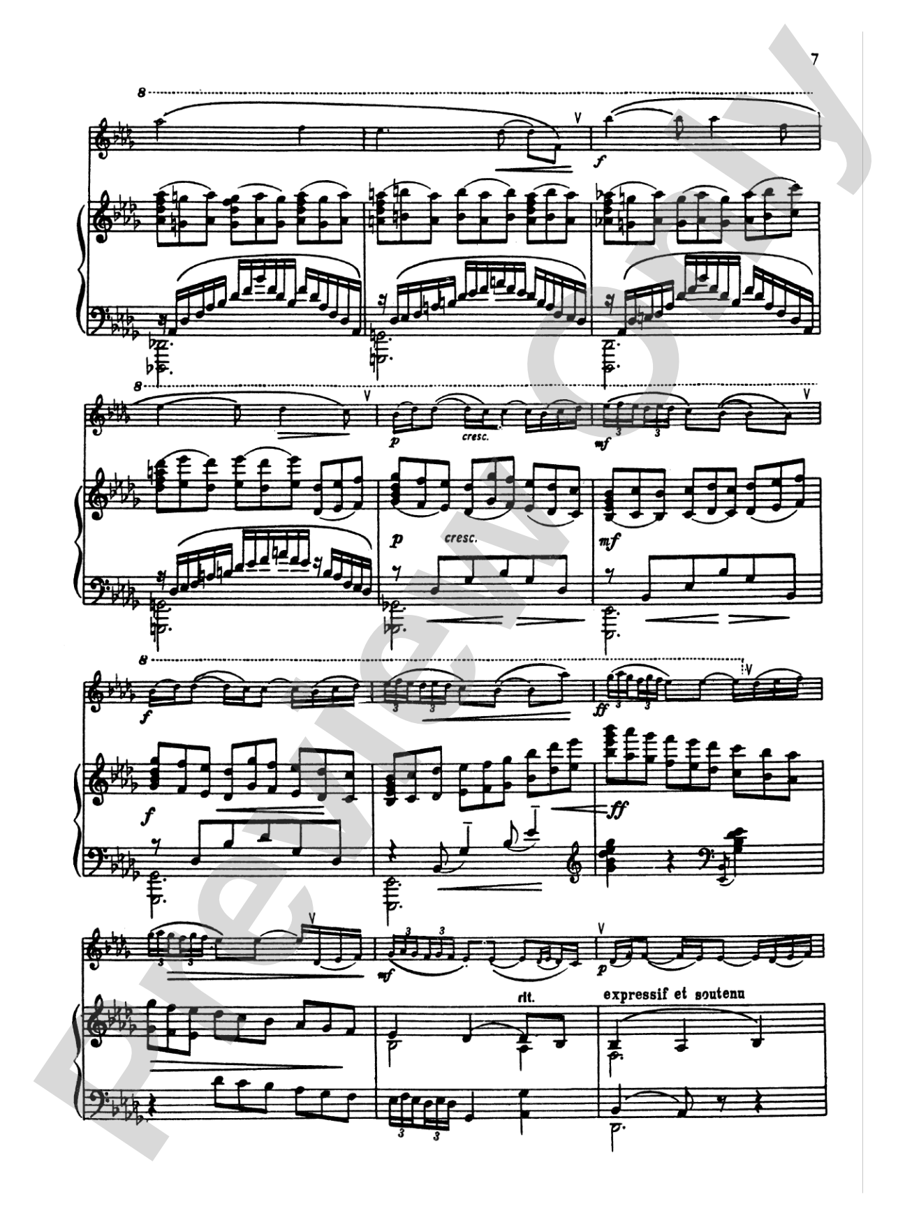 Debussy: Prelude to "The Afternoon of a Faun": Flute Part(s)