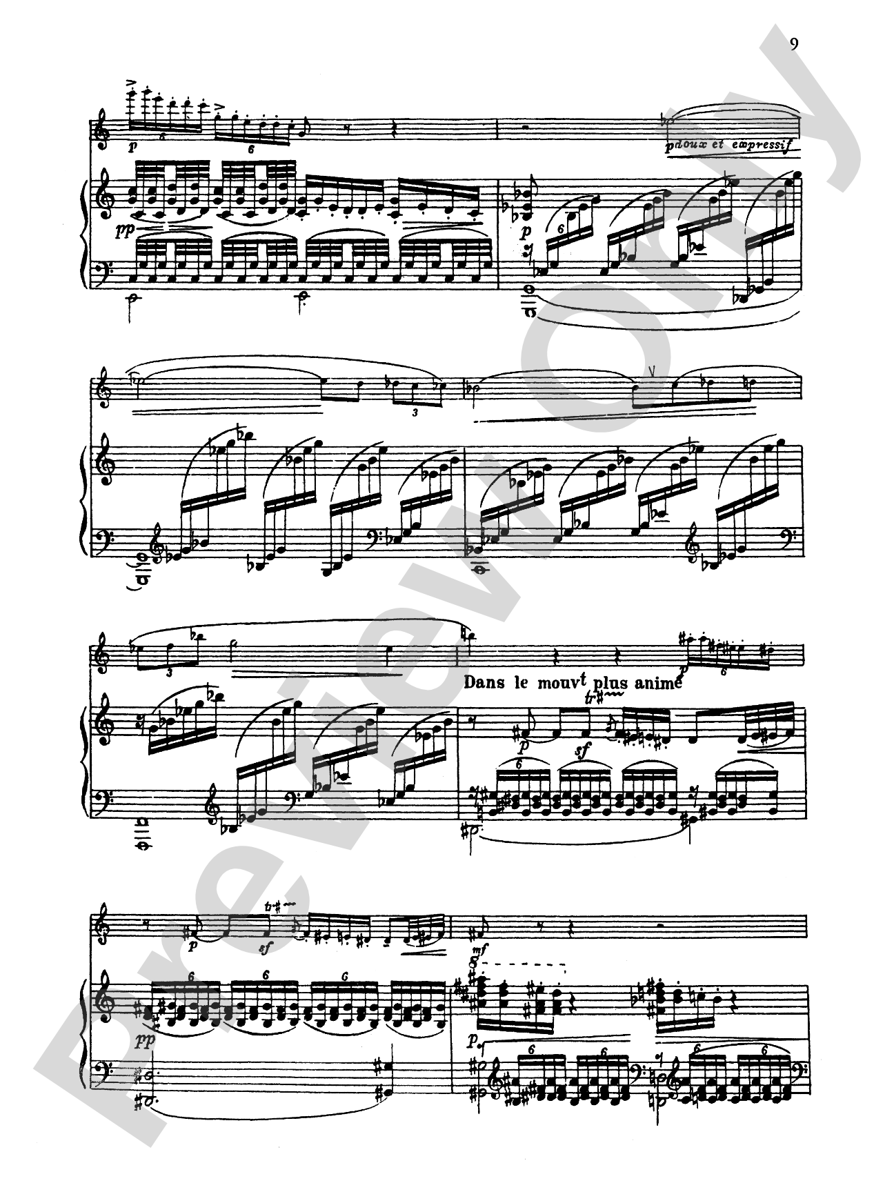 Debussy: Prelude to "The Afternoon of a Faun": Flute Part(s)