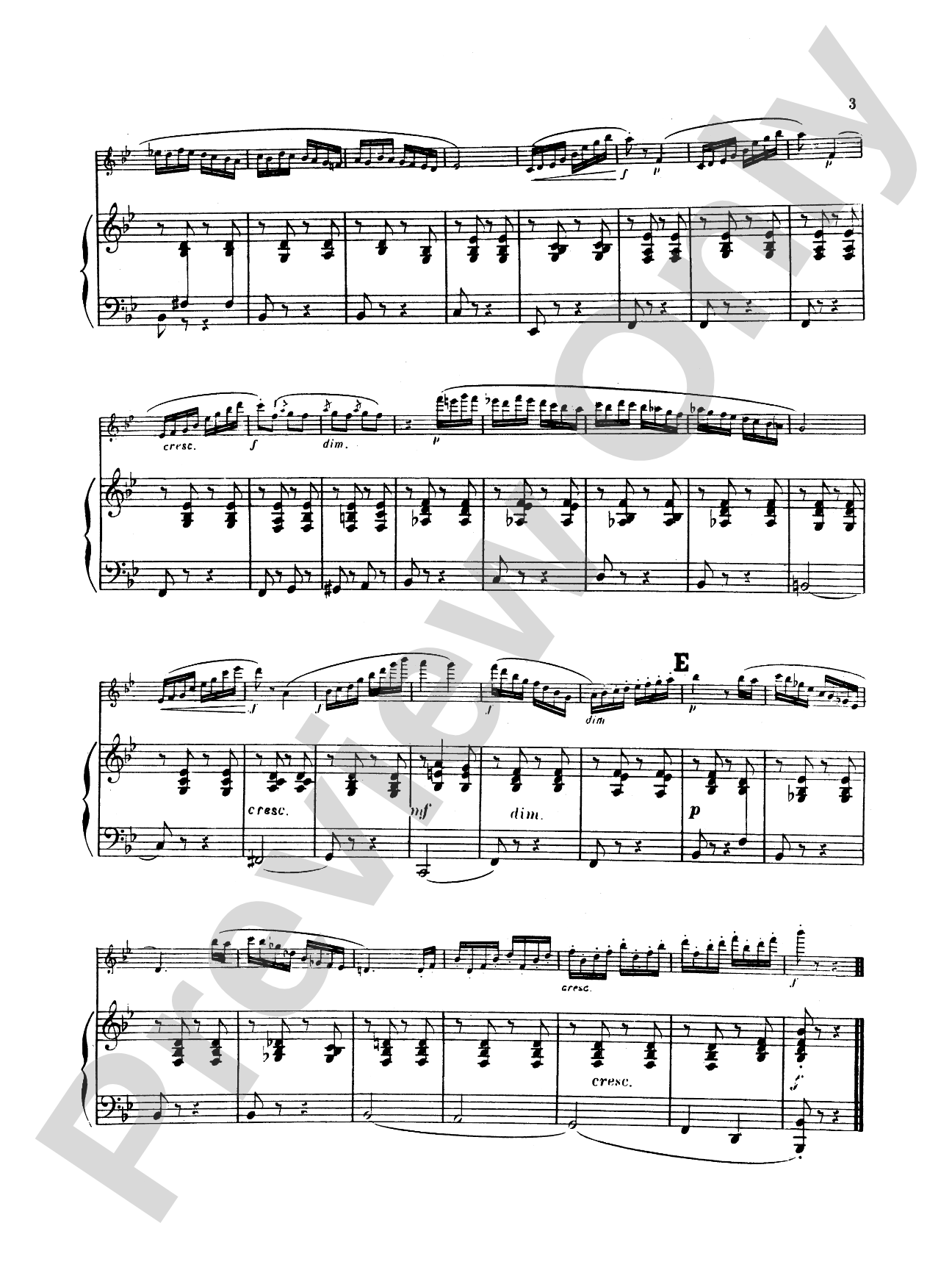 Godard: Allegretto, Op. 116, No. 1: Flute Part(s)