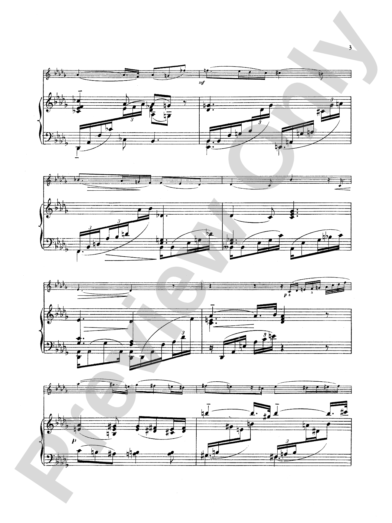 Gaubert: Nocturne and Allegro Scherzando: Flute Part(s)