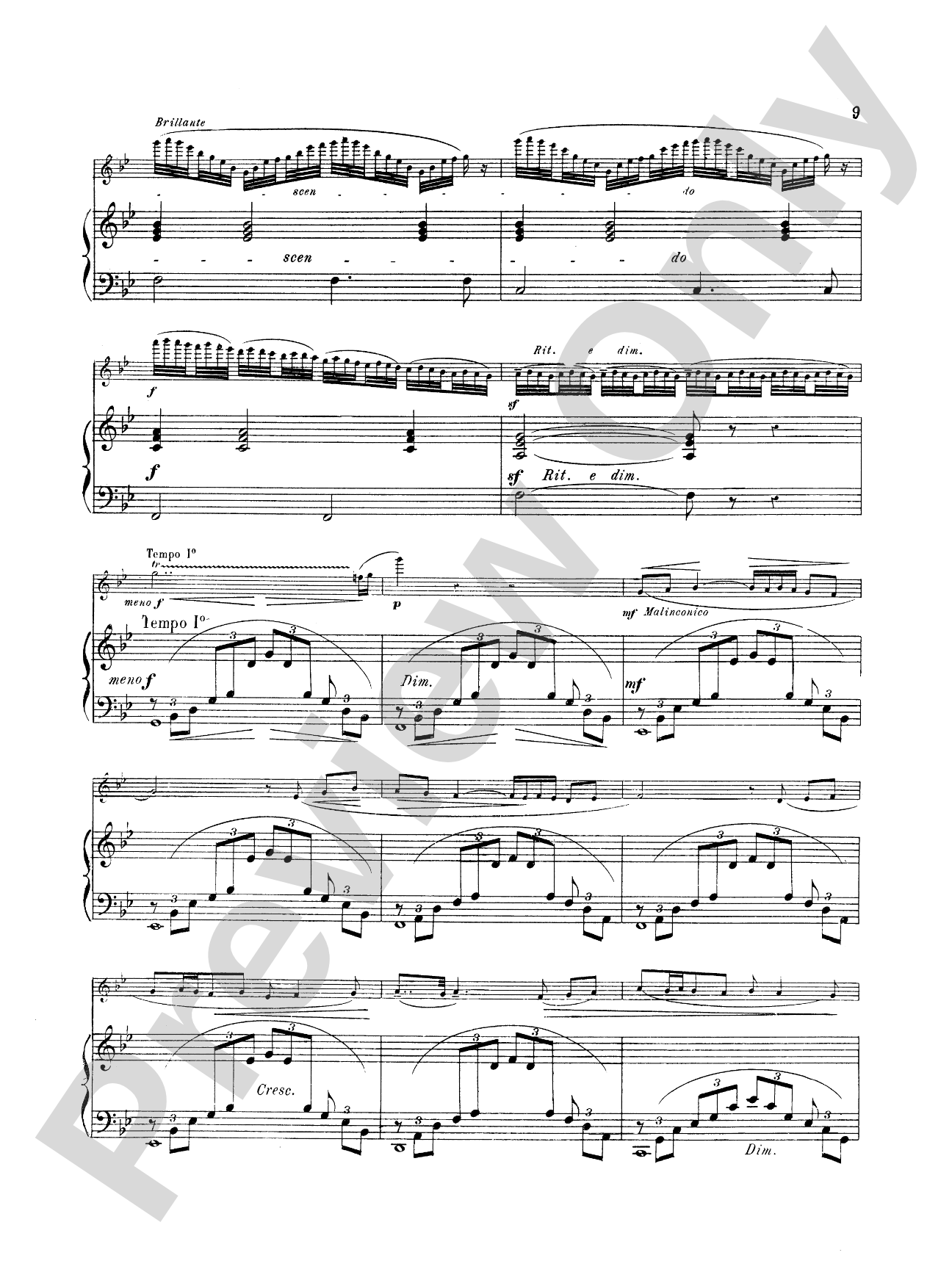 Mouquet: La Flute de Pan, Op. 15: Flute Part(s)