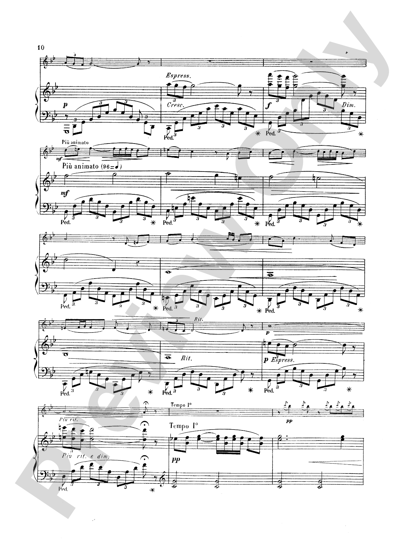 Mouquet: La Flute de Pan, Op. 15: Flute Part(s)
