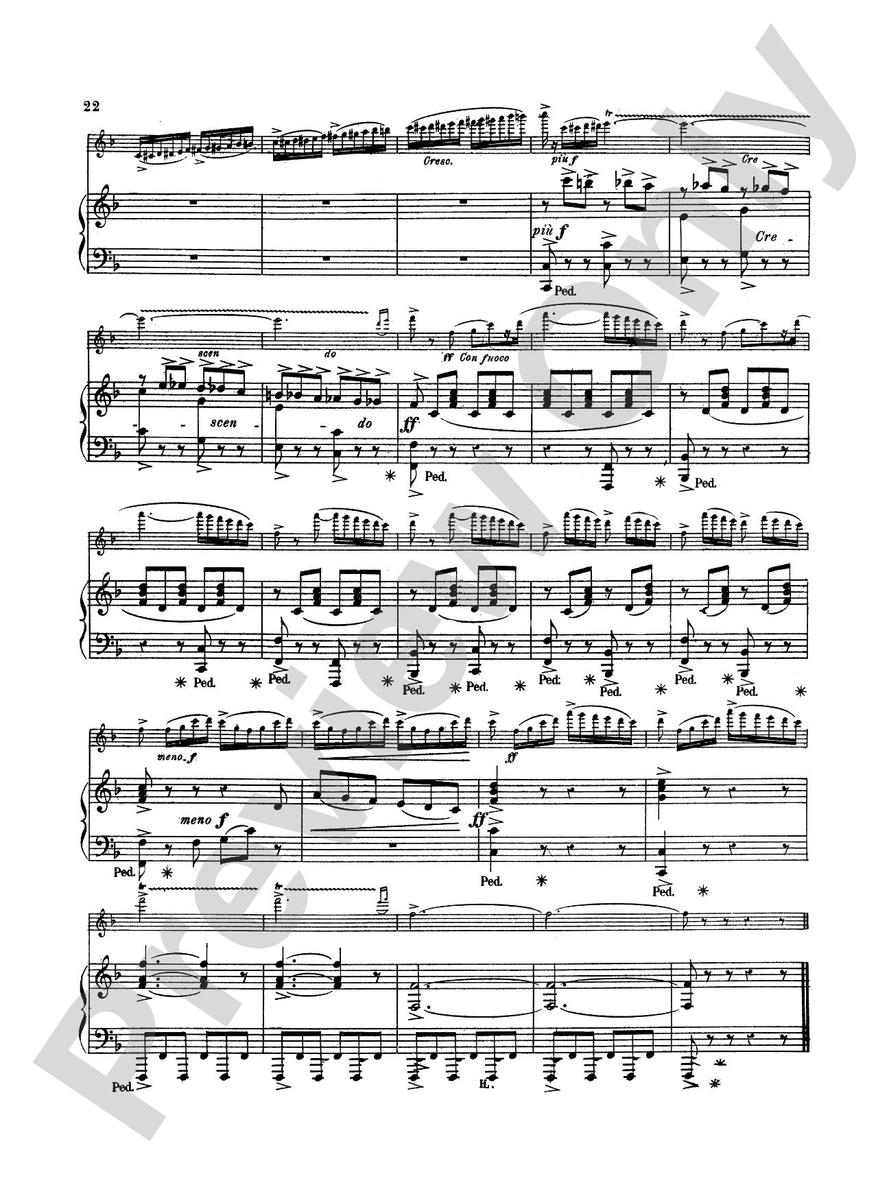 Mouquet: La Flute de Pan, Op. 15: Flute Part(s)