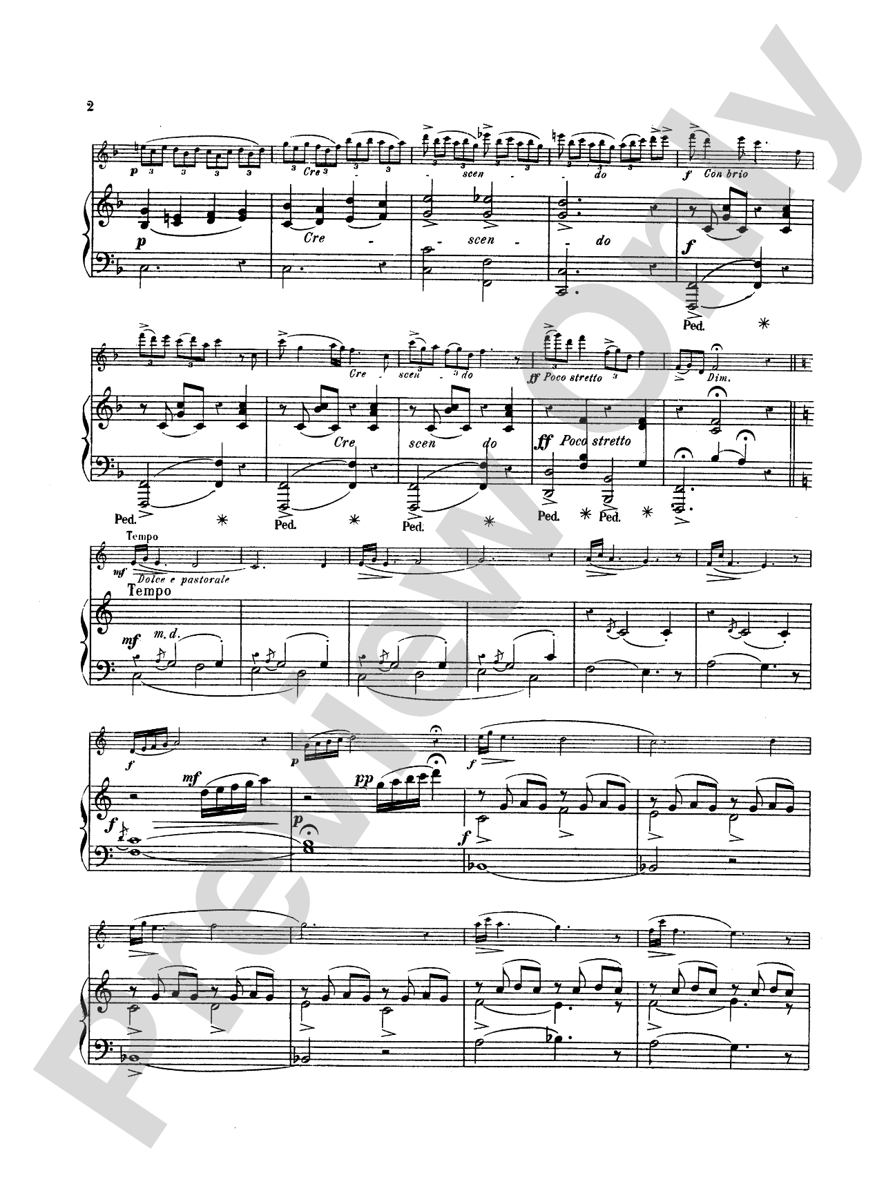 Mouquet: La Flute de Pan, Op. 15: Flute Part(s)