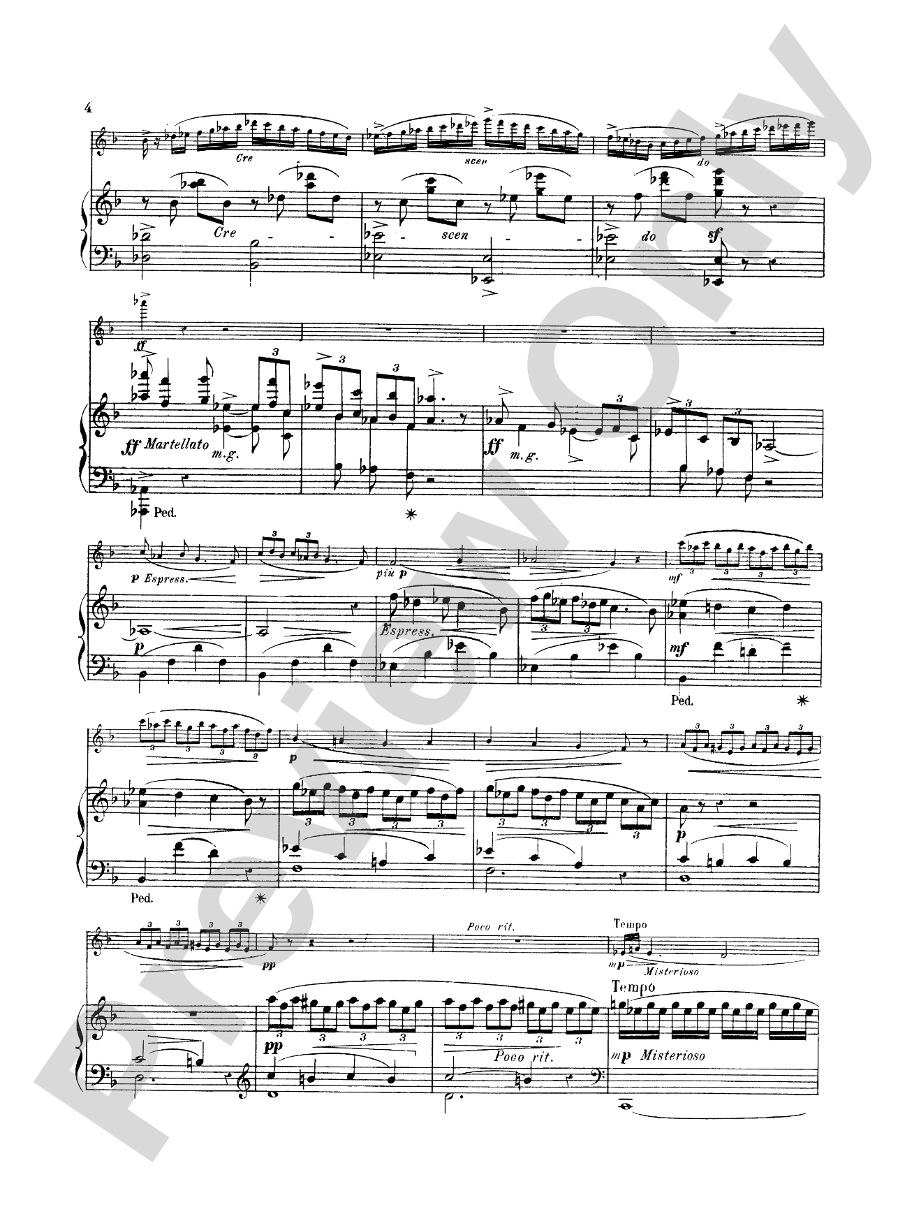 Mouquet: La Flute de Pan, Op. 15: Flute Part(s)