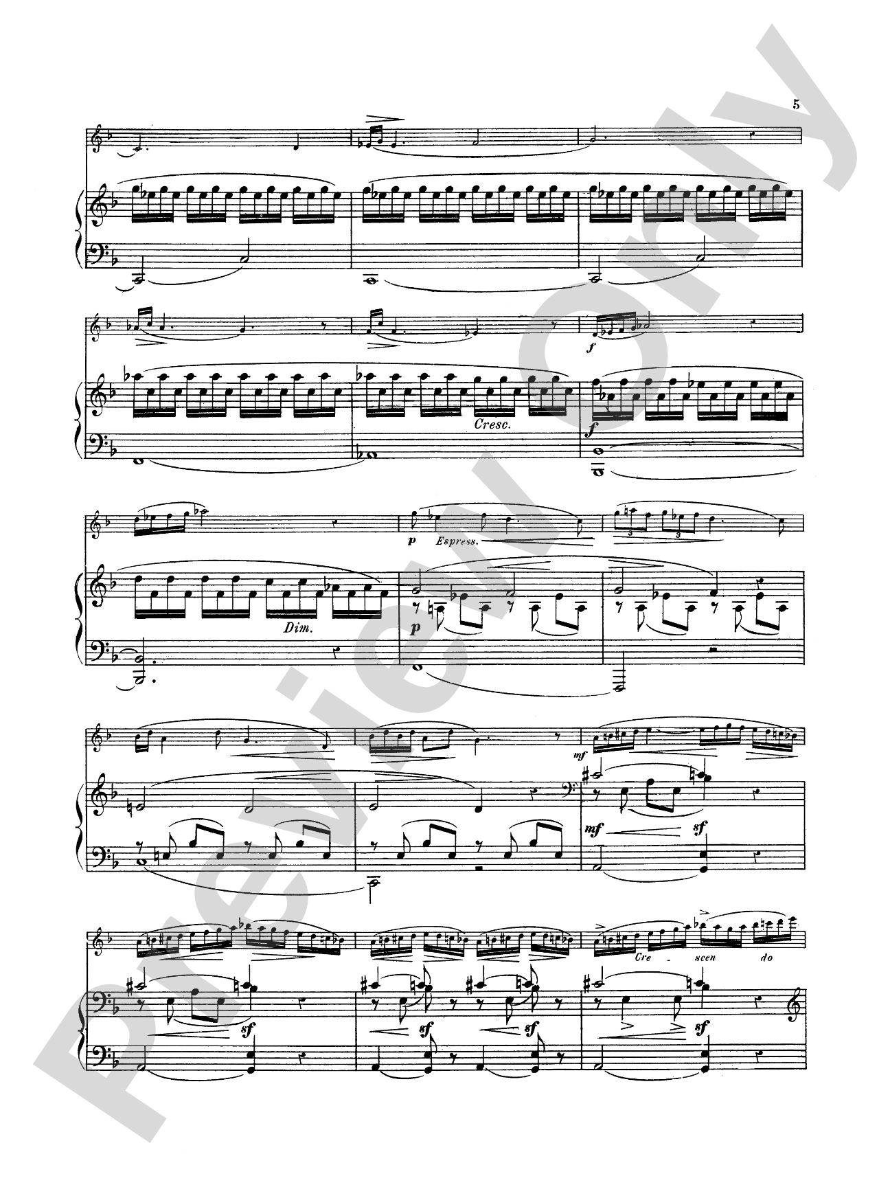 Mouquet: La Flute de Pan, Op. 15: Flute Part(s)