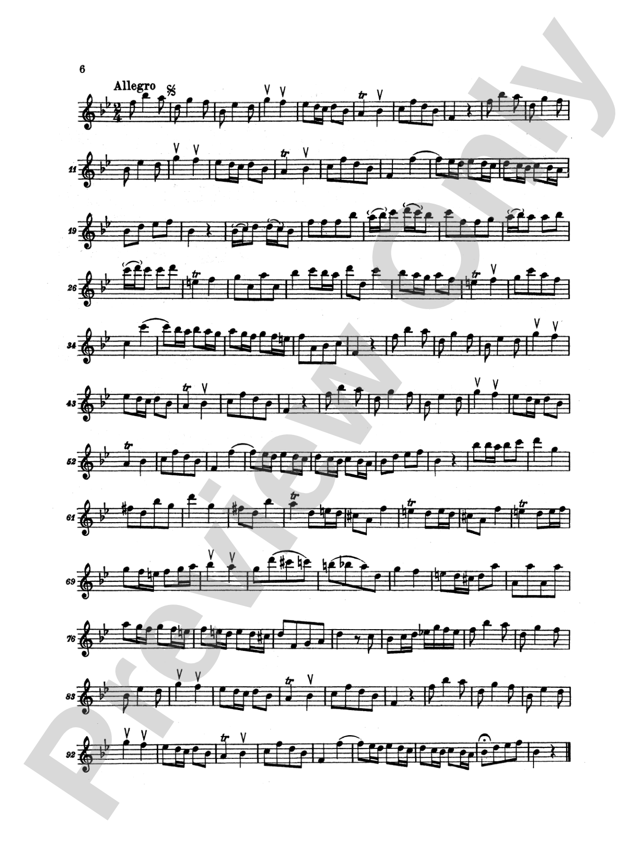 Telemann: Six Sonatas in Canon Form: Recorder Book