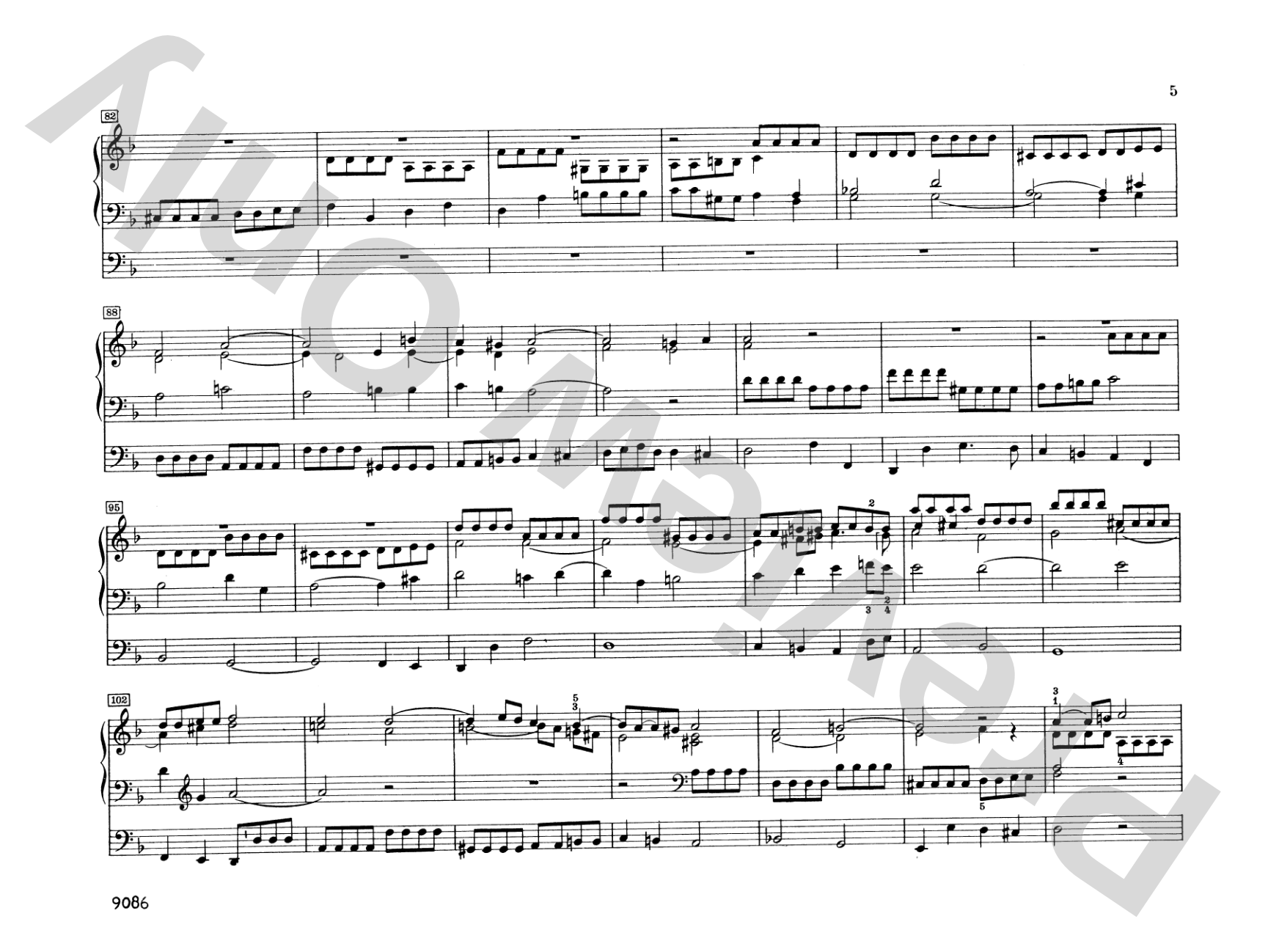 Lubeck: Preludes and Fugues and Chorale Prelude: Organ Comb Bound Book
