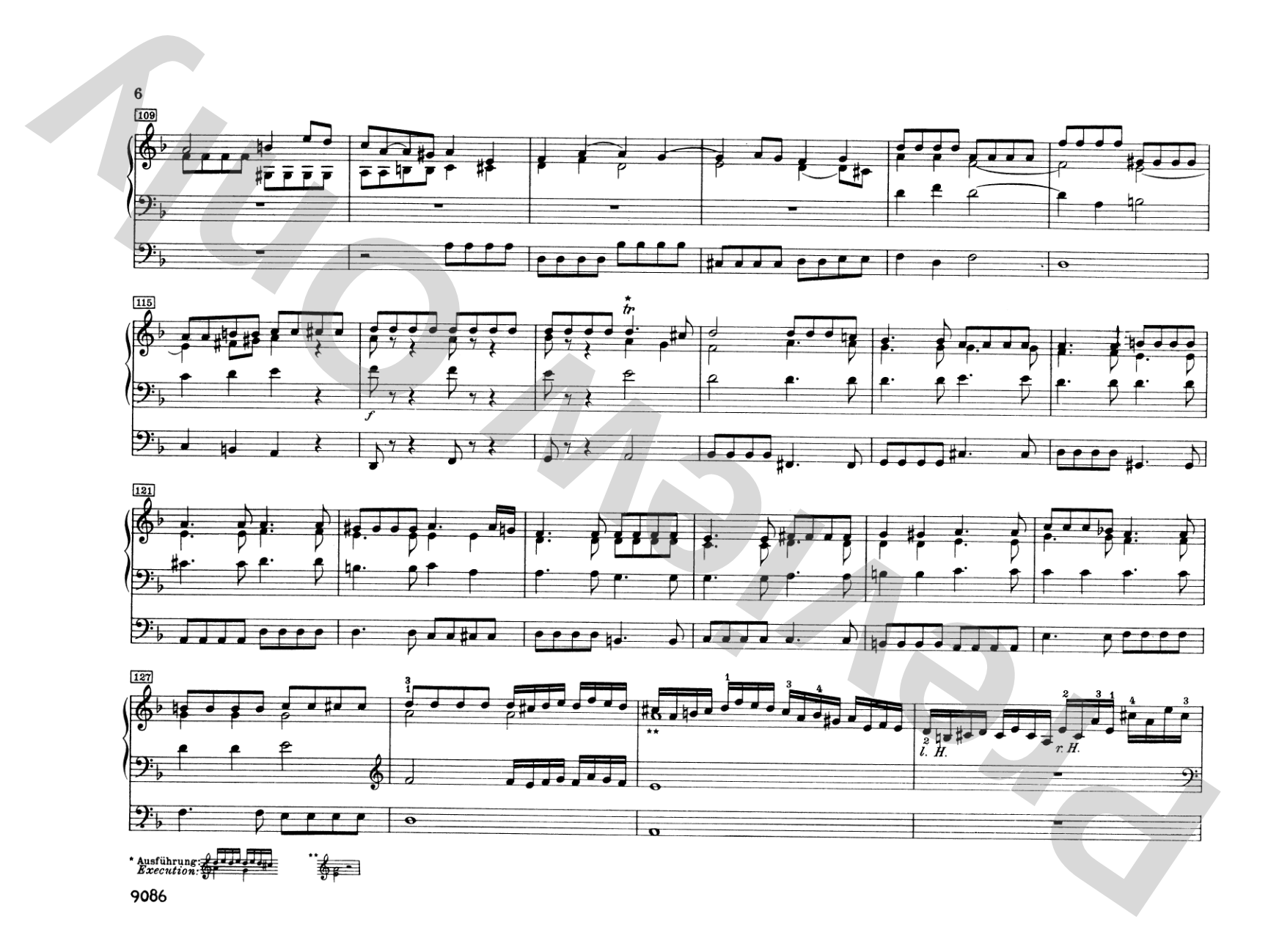 Lubeck: Preludes and Fugues and Chorale Prelude: Organ Comb Bound Book