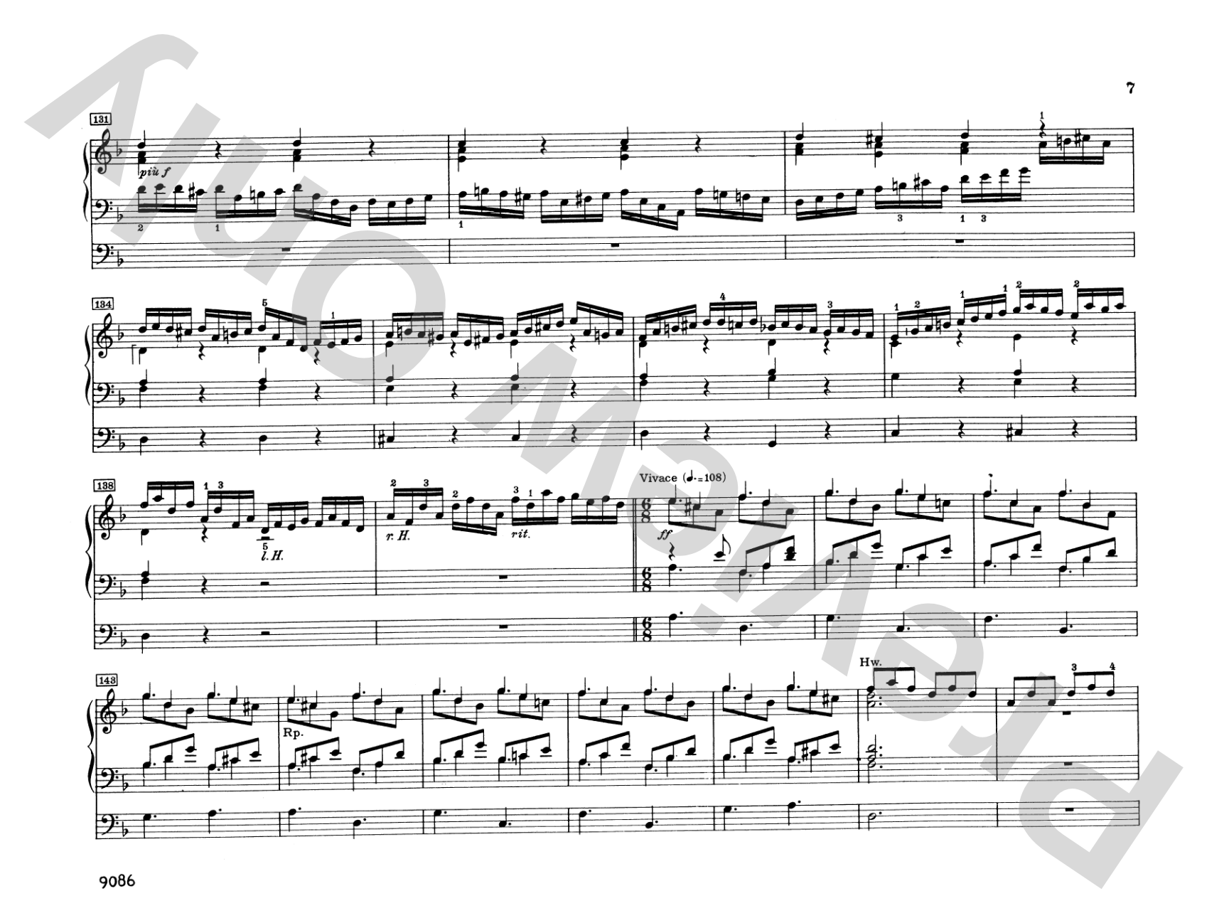 Lubeck: Preludes and Fugues and Chorale Prelude: Organ Comb Bound Book