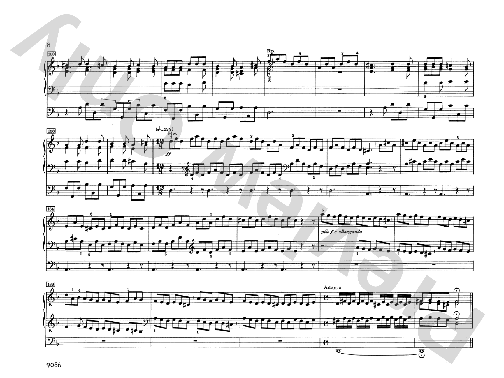 Lubeck: Preludes and Fugues and Chorale Prelude: Organ Comb Bound Book