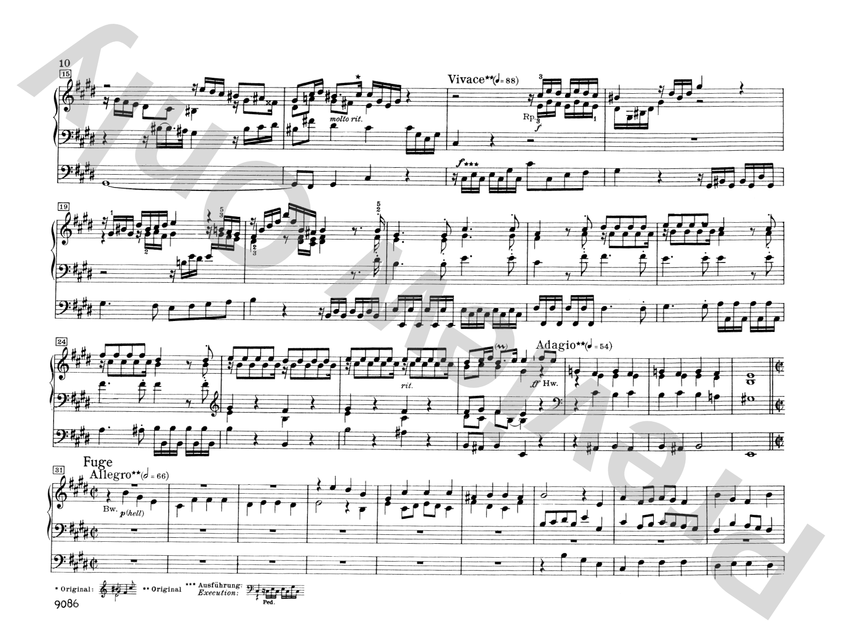 Lubeck: Preludes and Fugues and Chorale Prelude