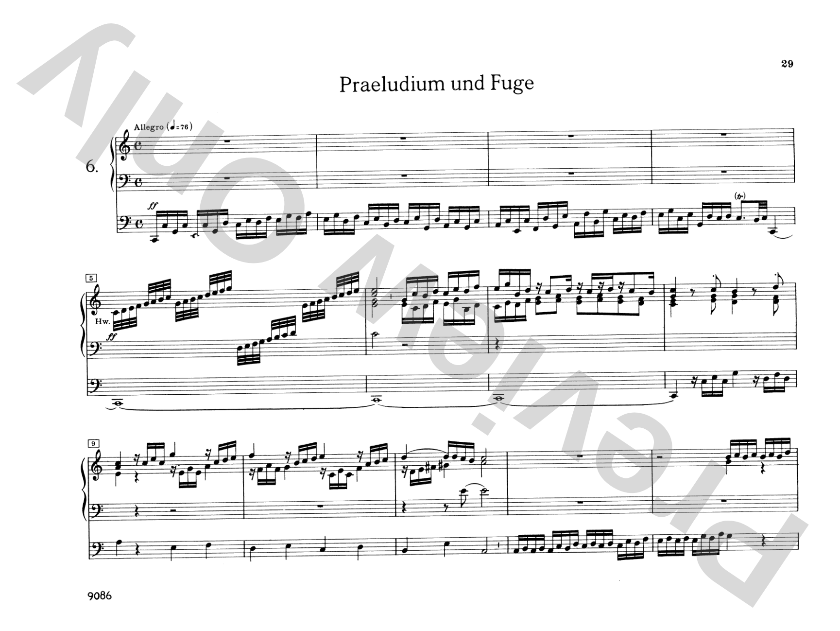Lubeck: Preludes and Fugues and Chorale Prelude