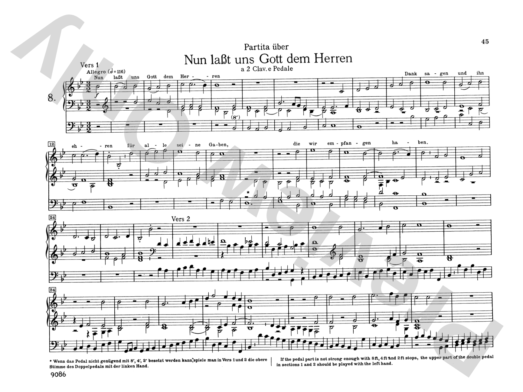 Lubeck: Preludes and Fugues and Chorale Prelude
