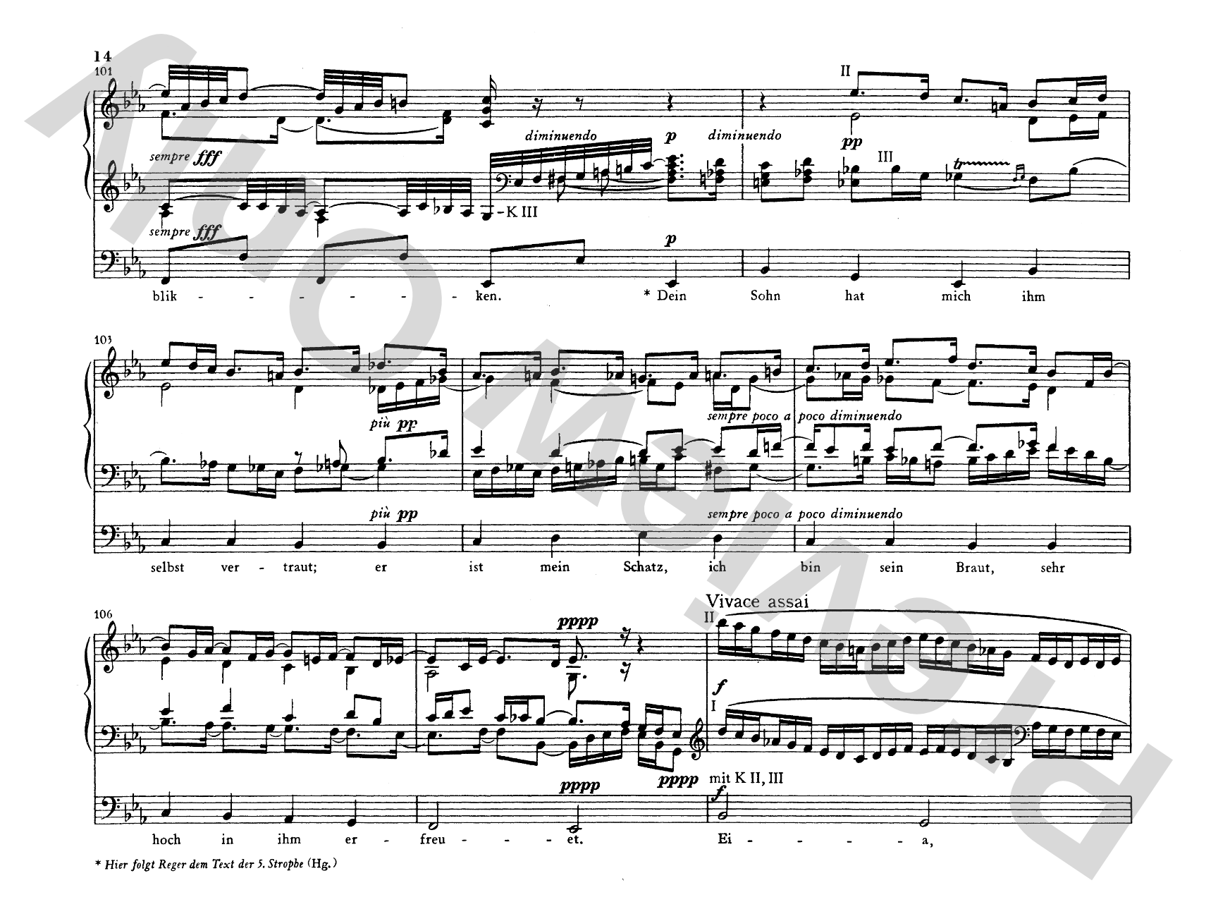 Reger: Chorale Fantasy on "Wie Sch'n Leucht Uns der Morgenstern," Op. 40, No. 1