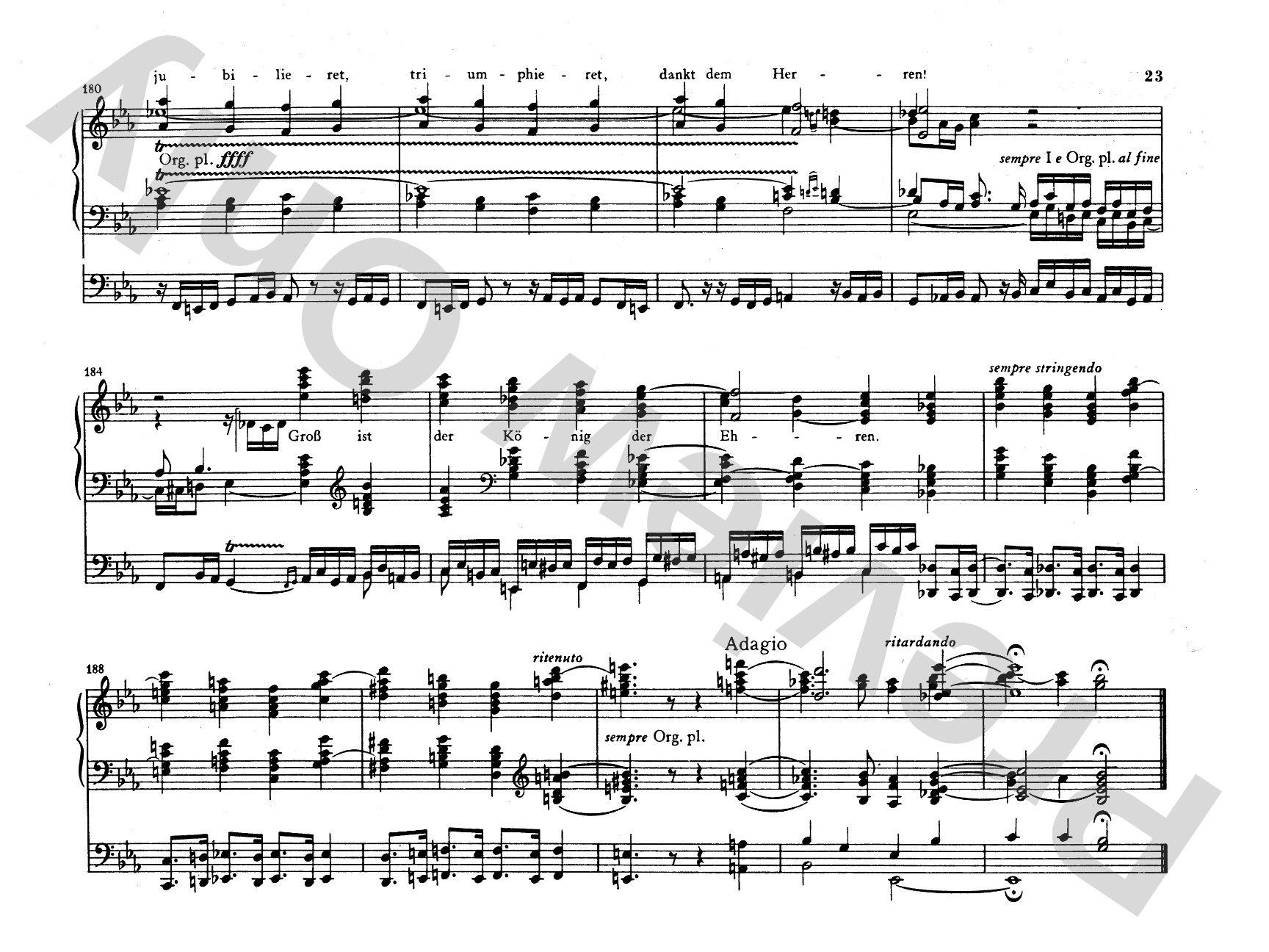 Reger: Chorale Fantasy on "Wie Sch'n Leucht Uns der Morgenstern," Op. 40, No. 1