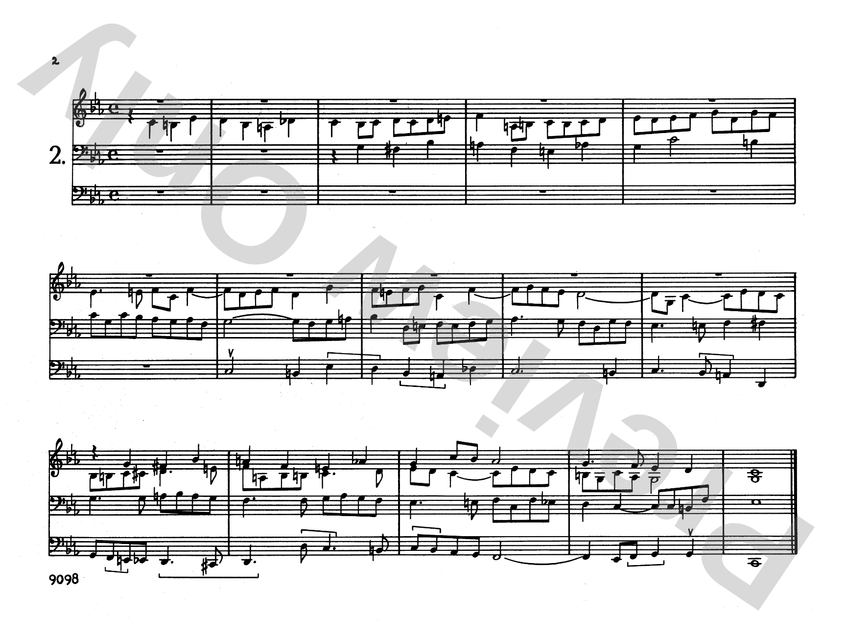Rembt: 50 Four-part Little Fugues, Volume I
