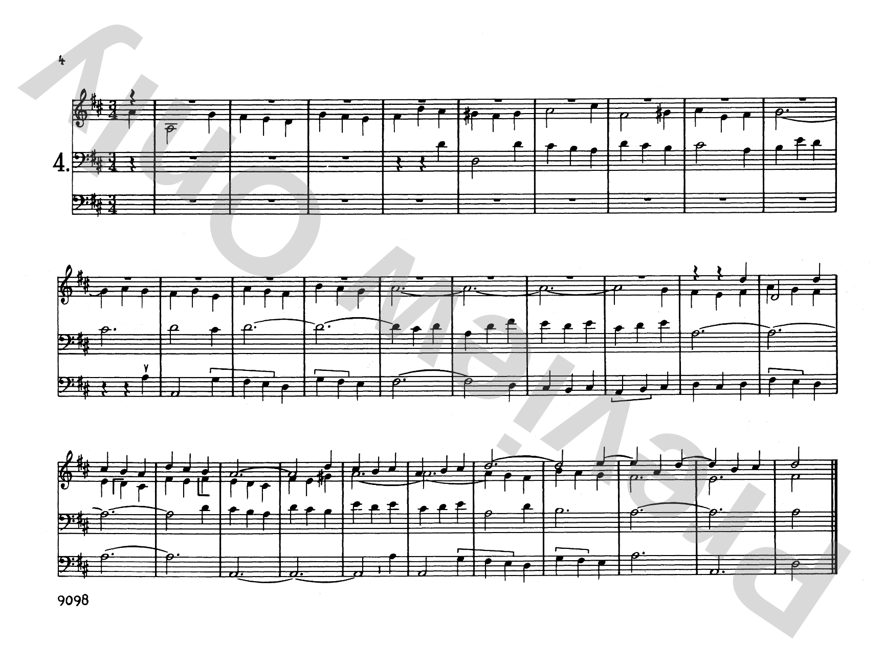 Rembt: 50 Four-part Little Fugues, Volume I