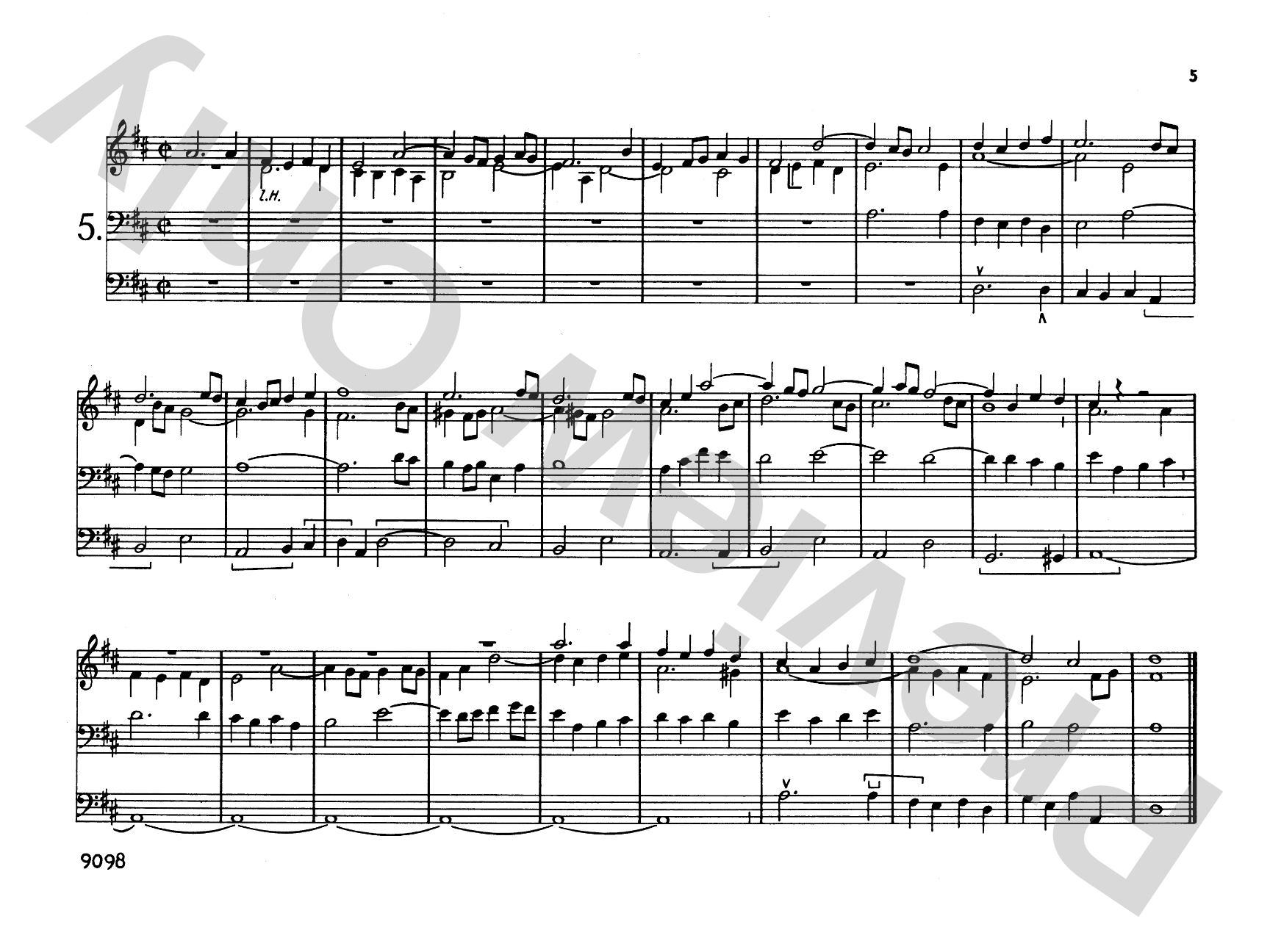 Rembt: 50 Four-part Little Fugues, Volume I