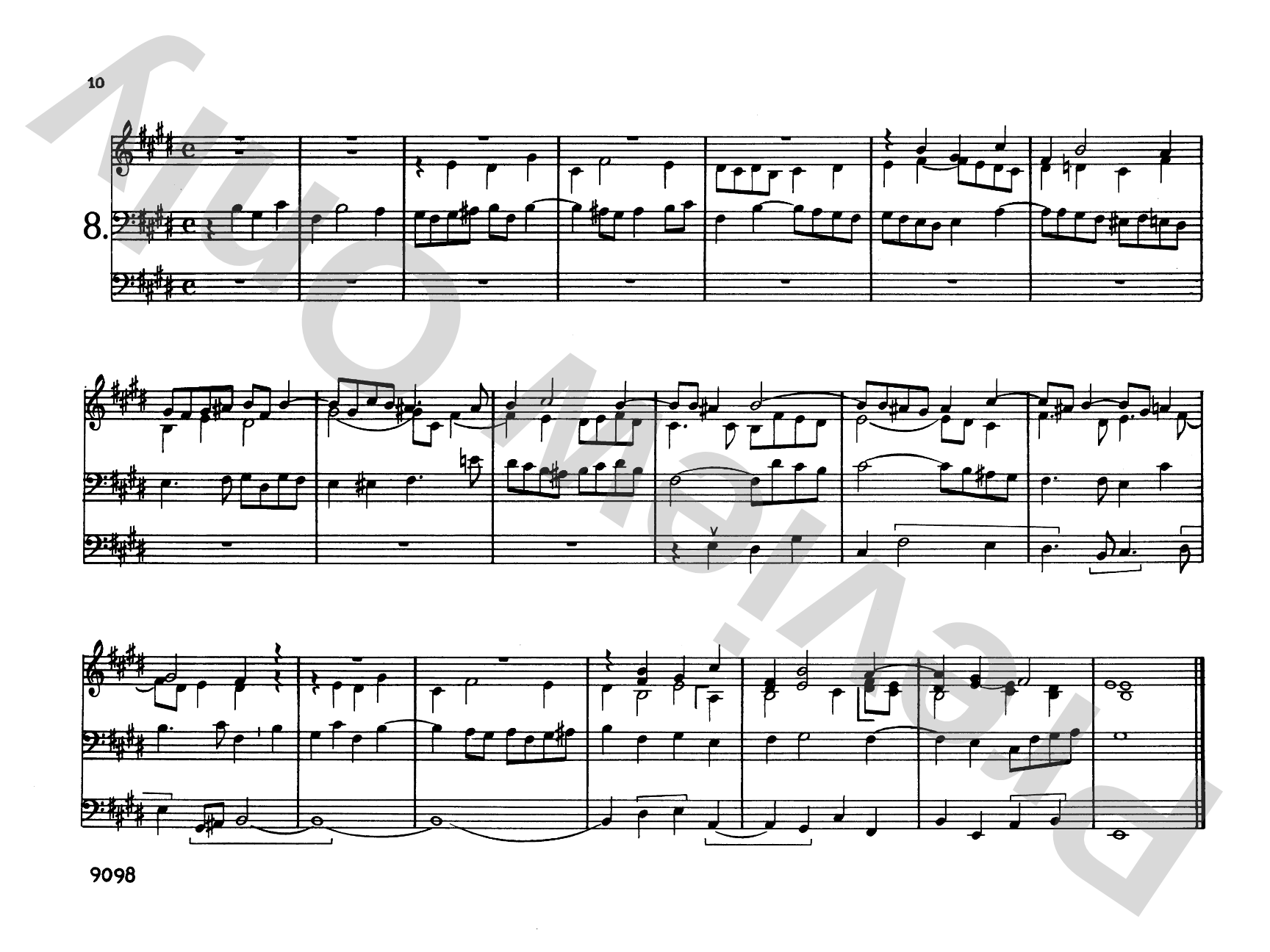 Rembt: 50 Four-part Little Fugues, Volume I