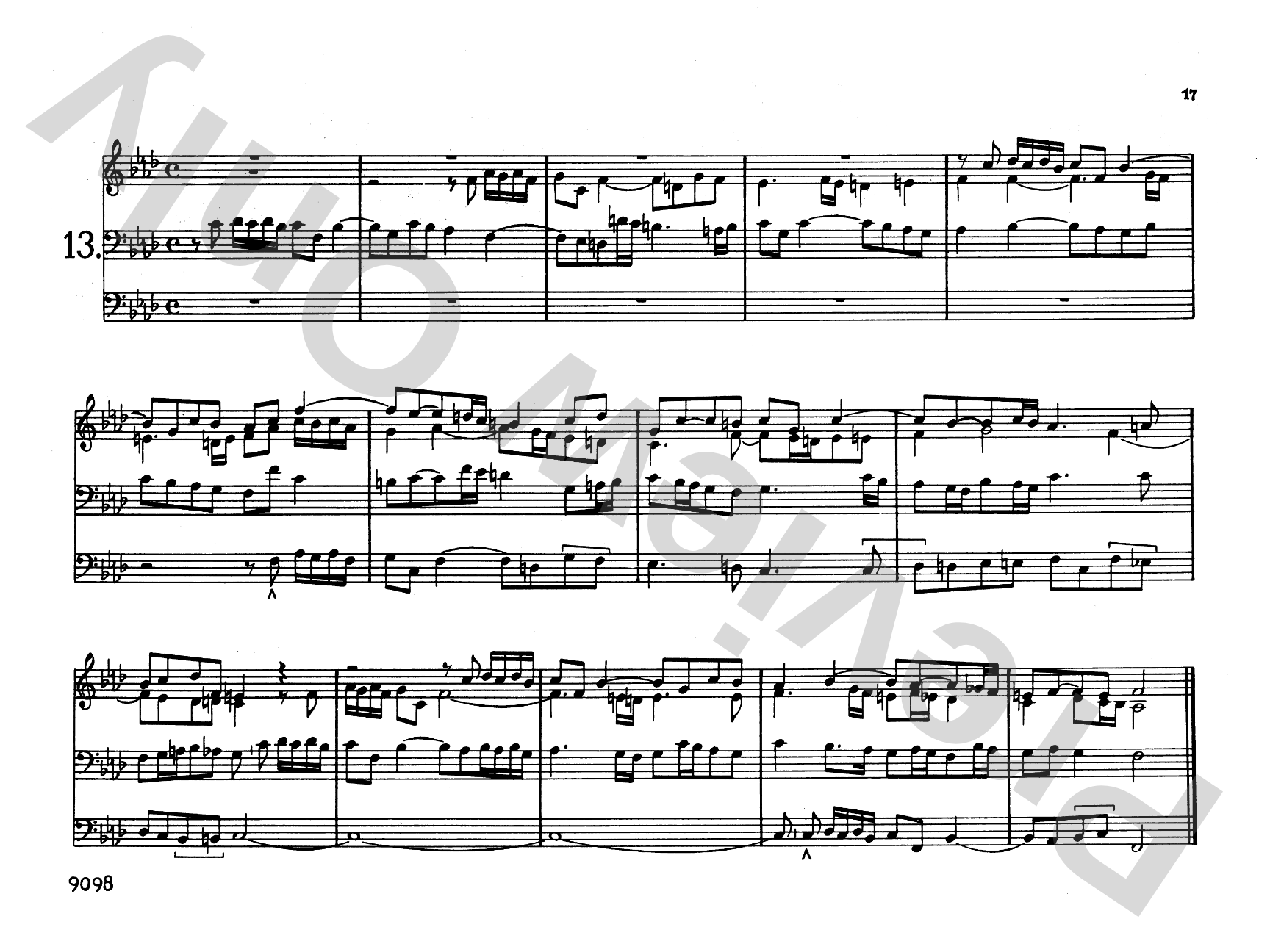 Rembt: 50 Four-part Little Fugues, Volume I