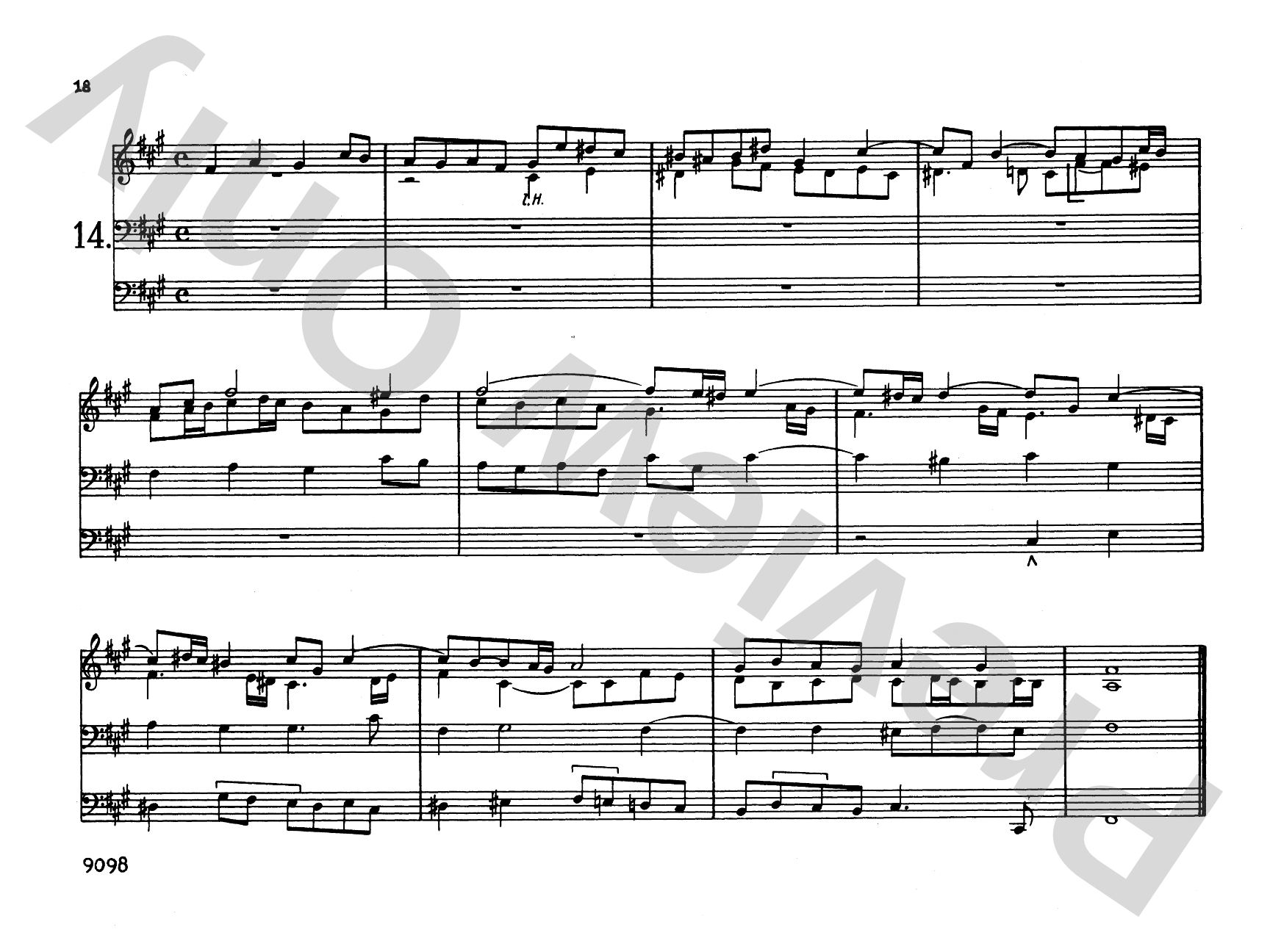 Rembt: 50 Four-part Little Fugues, Volume I