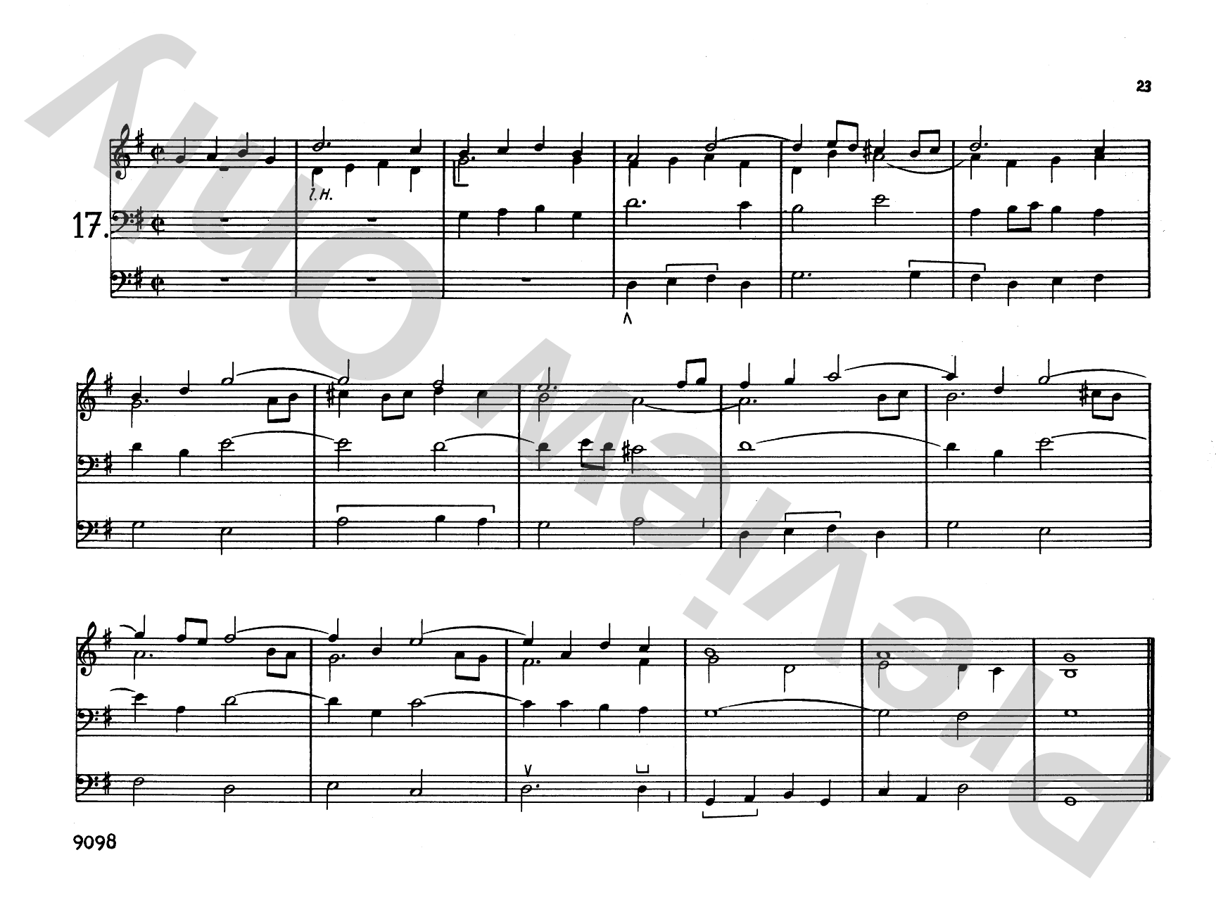 Rembt: 50 Four-part Little Fugues, Volume I