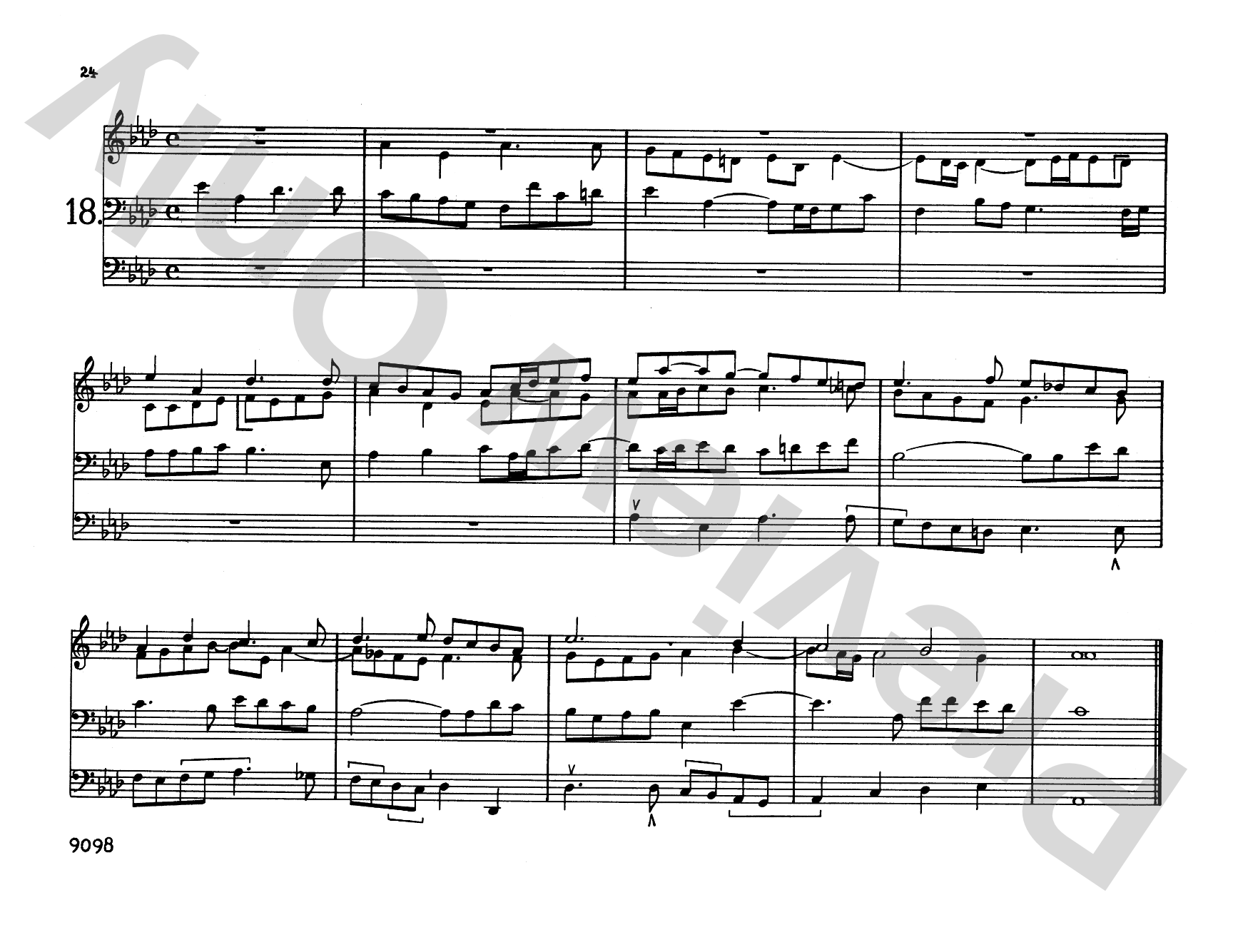 Rembt: 50 Four-part Little Fugues, Volume I
