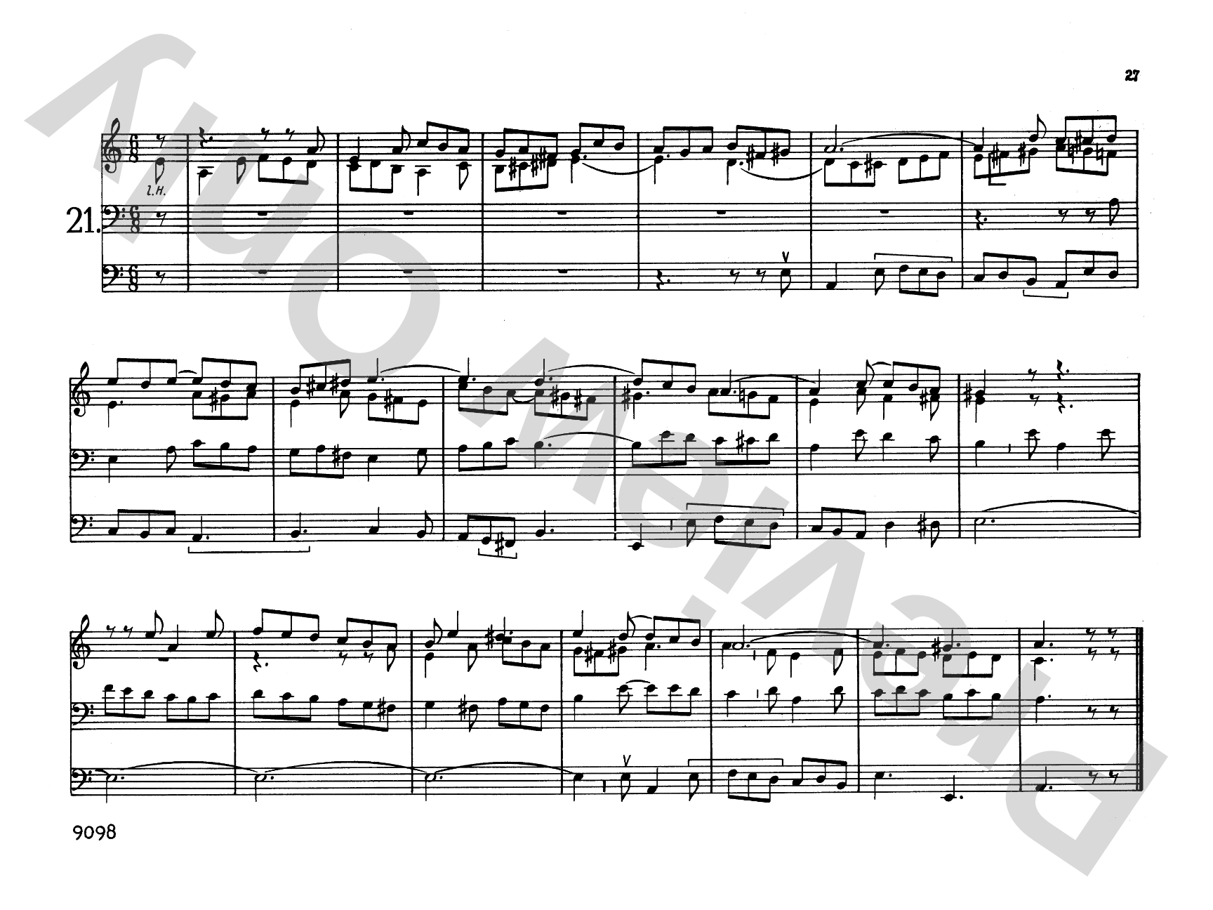 Rembt: 50 Four-part Little Fugues, Volume I