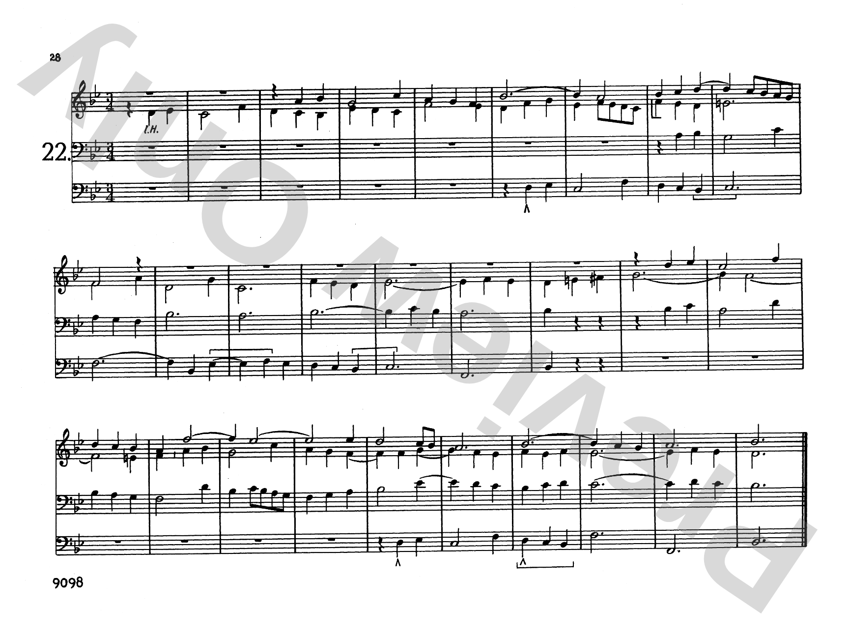 Rembt: 50 Four-part Little Fugues, Volume I