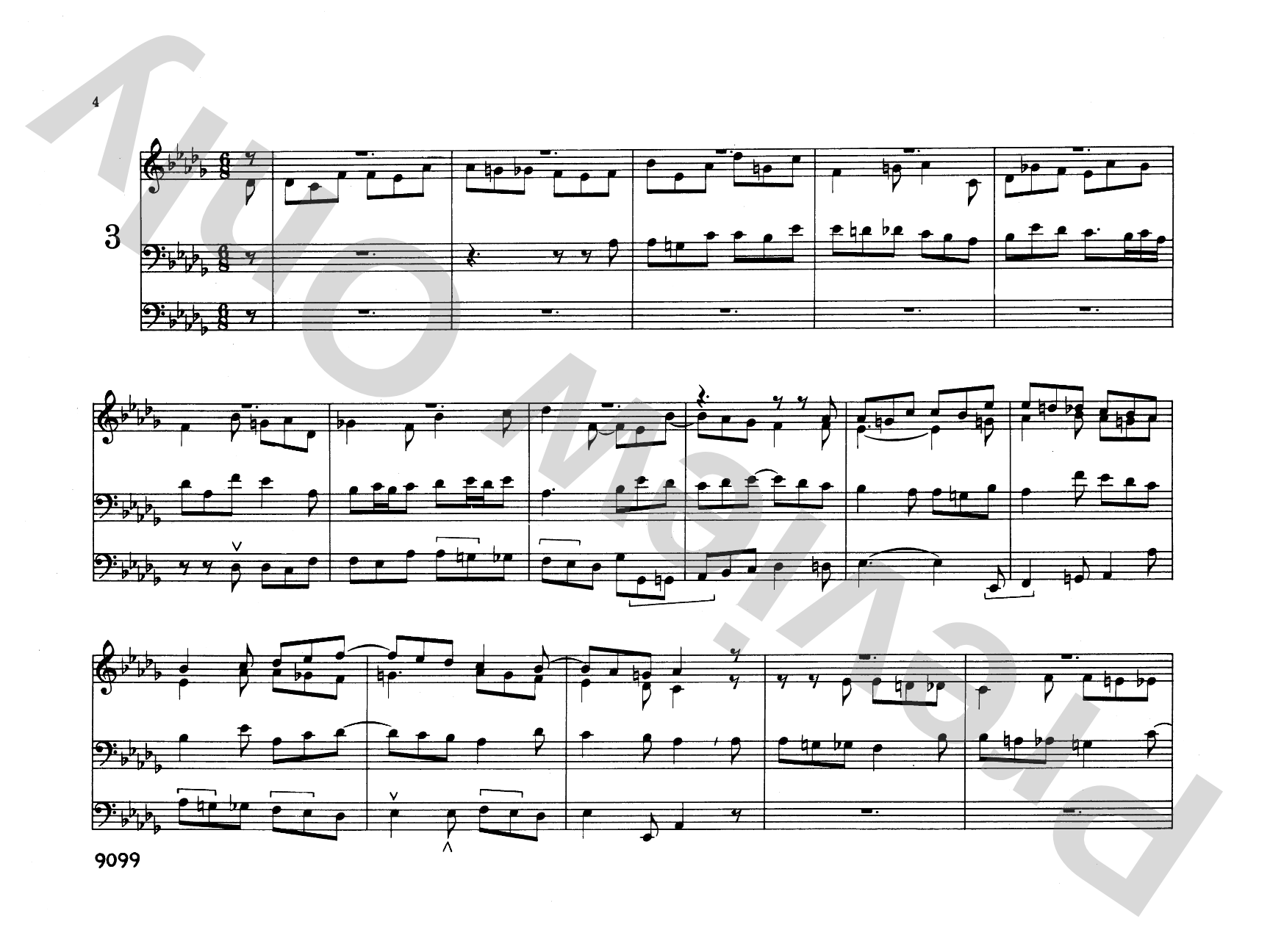 Rembt: 50 Four-Part Little Fugues, Volume II