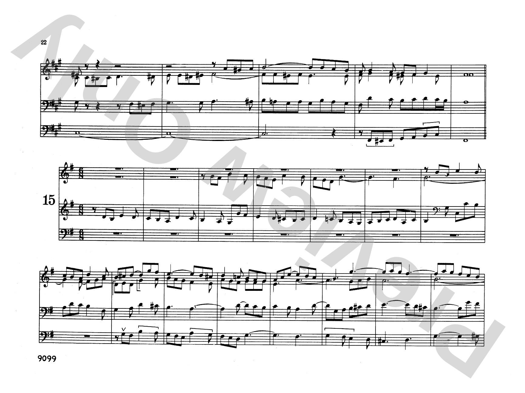 Rembt: 50 Four-Part Little Fugues, Volume II