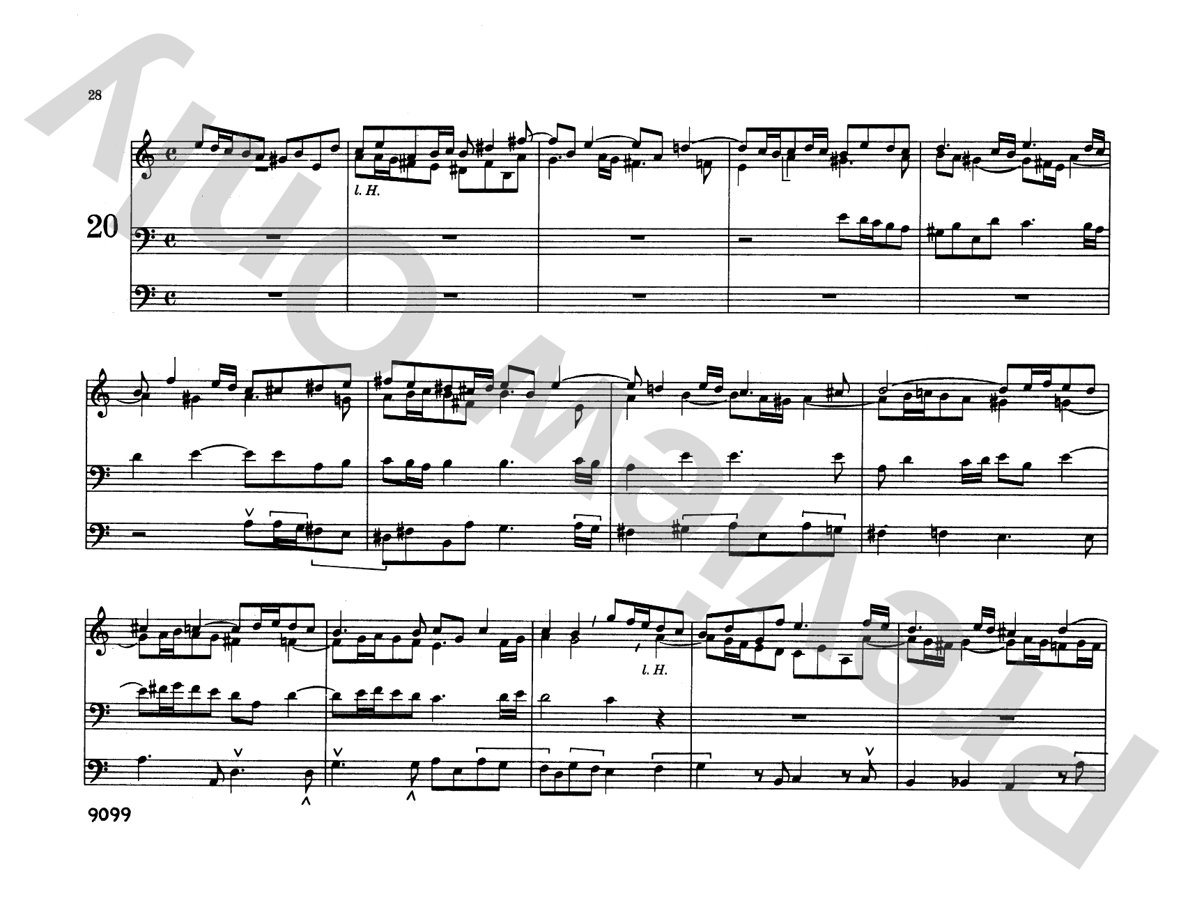Rembt: 50 Four-Part Little Fugues, Volume II