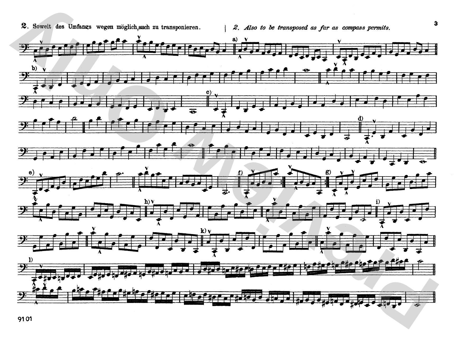 Reimann/Armbrust: Technical Studies: Organ Comb Bound Book