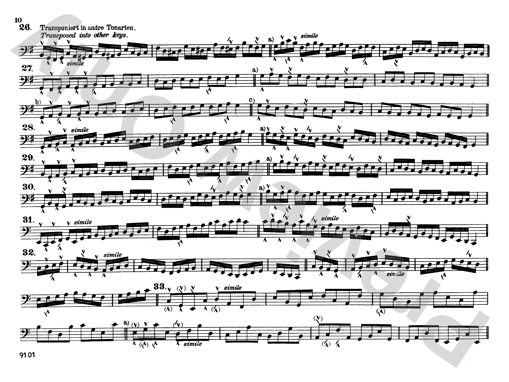 Reimann/Armbrust: Technical Studies: Organ Comb Bound Book