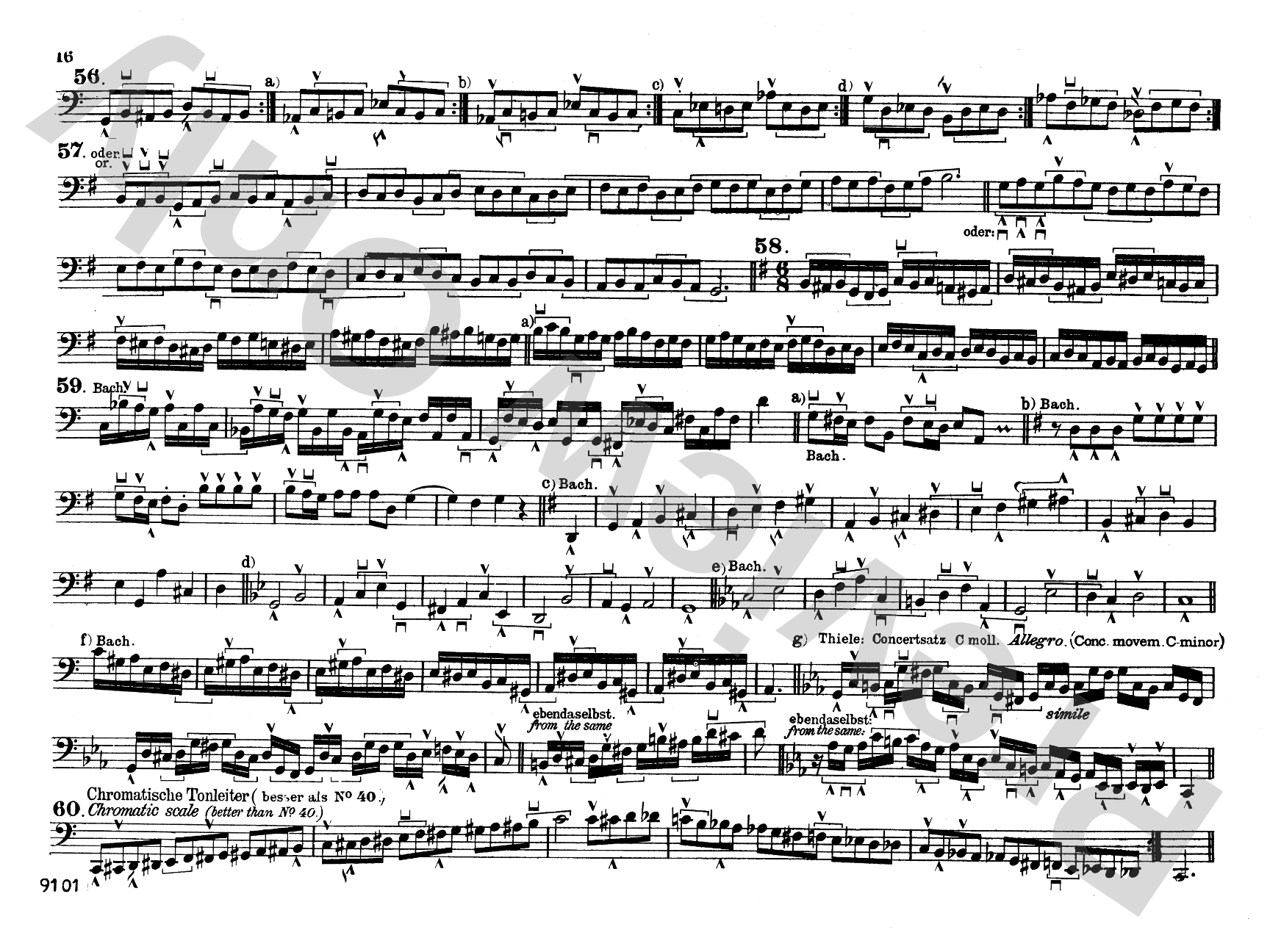 Reimann/Armbrust: Technical Studies: Organ Comb Bound Book