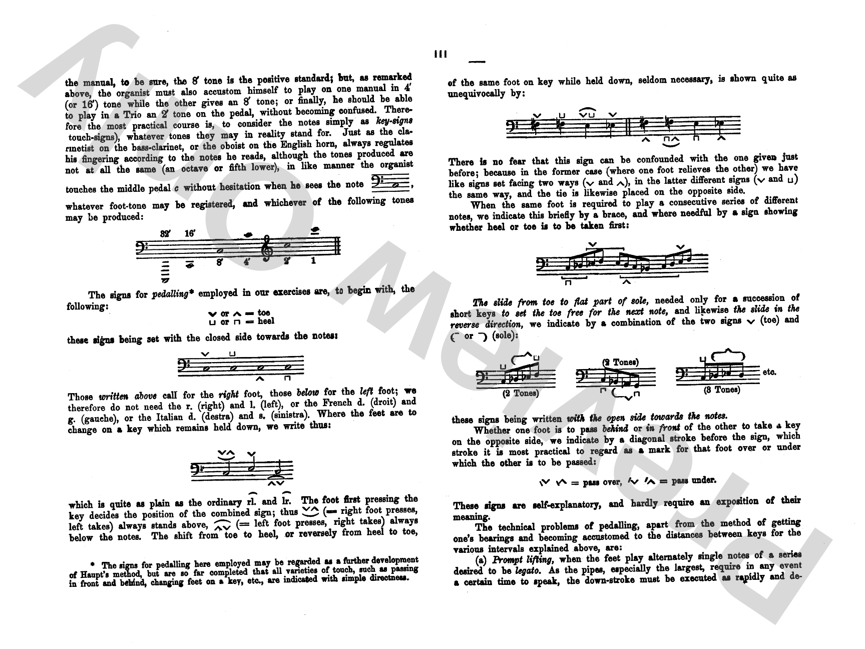 Reimann/Armbrust: Technical Studies: Organ Comb Bound Book