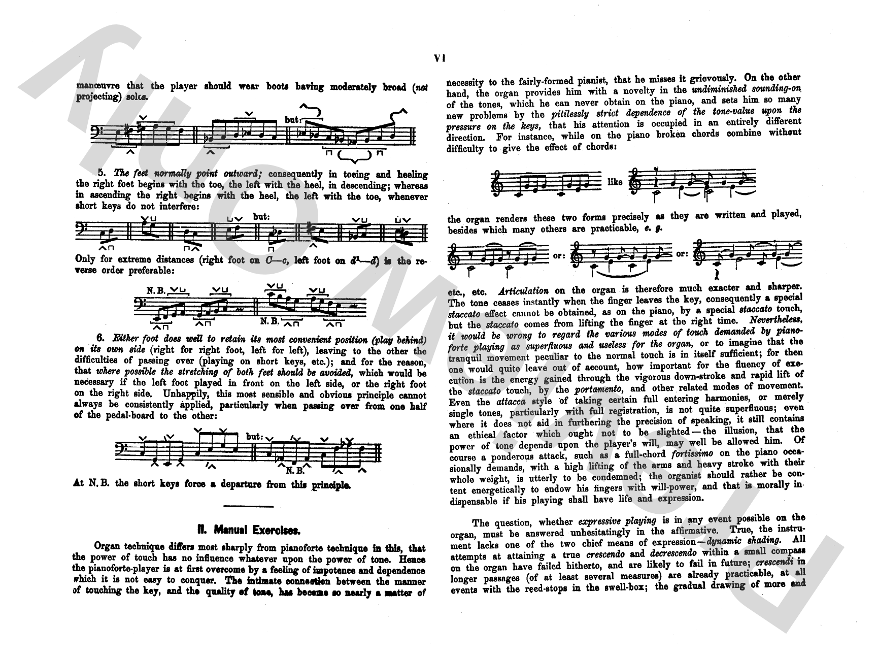 Reimann/Armbrust: Technical Studies: Organ Comb Bound Book