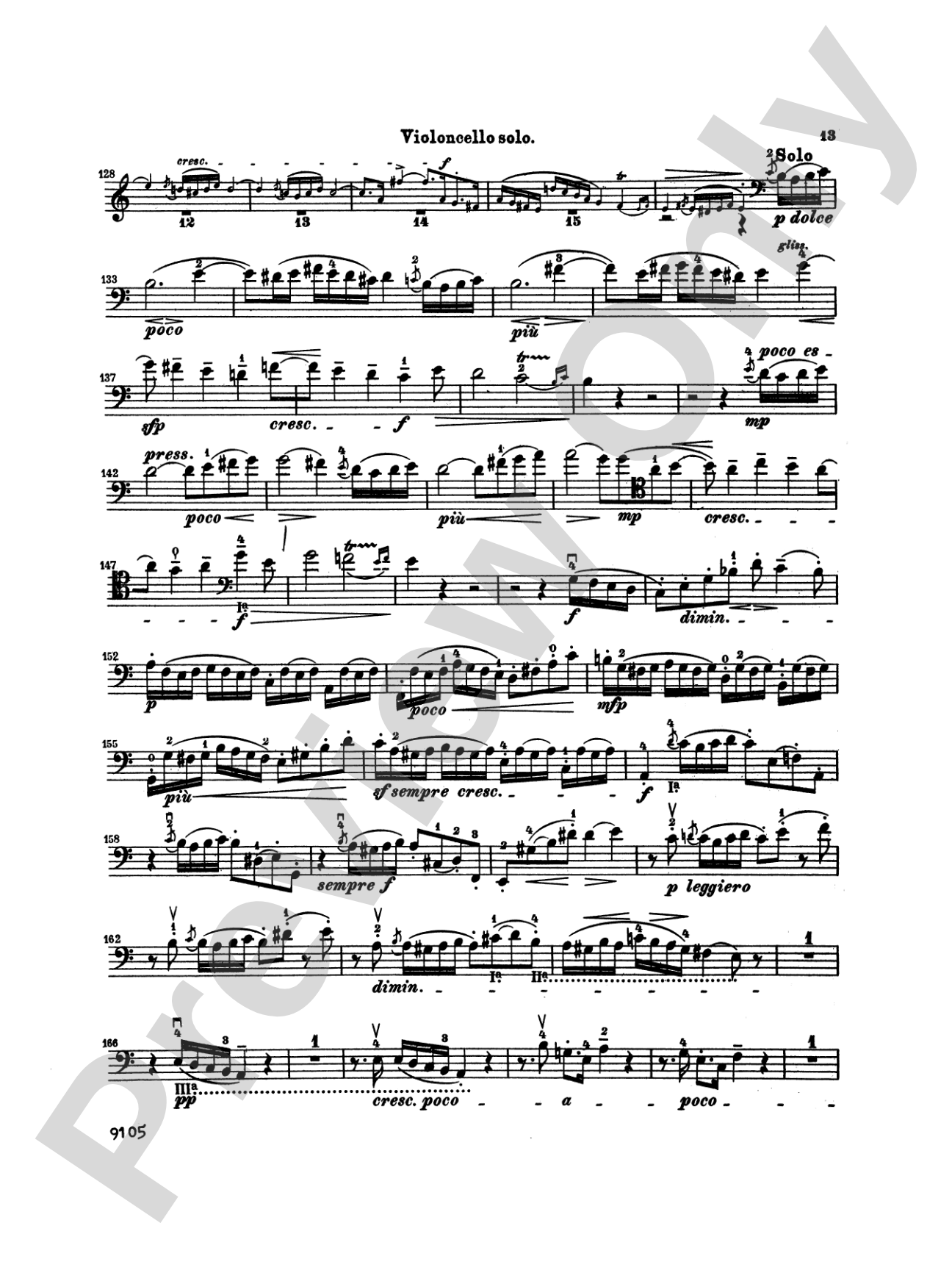Bach: Cello Concerto in A Minor: Cello Book