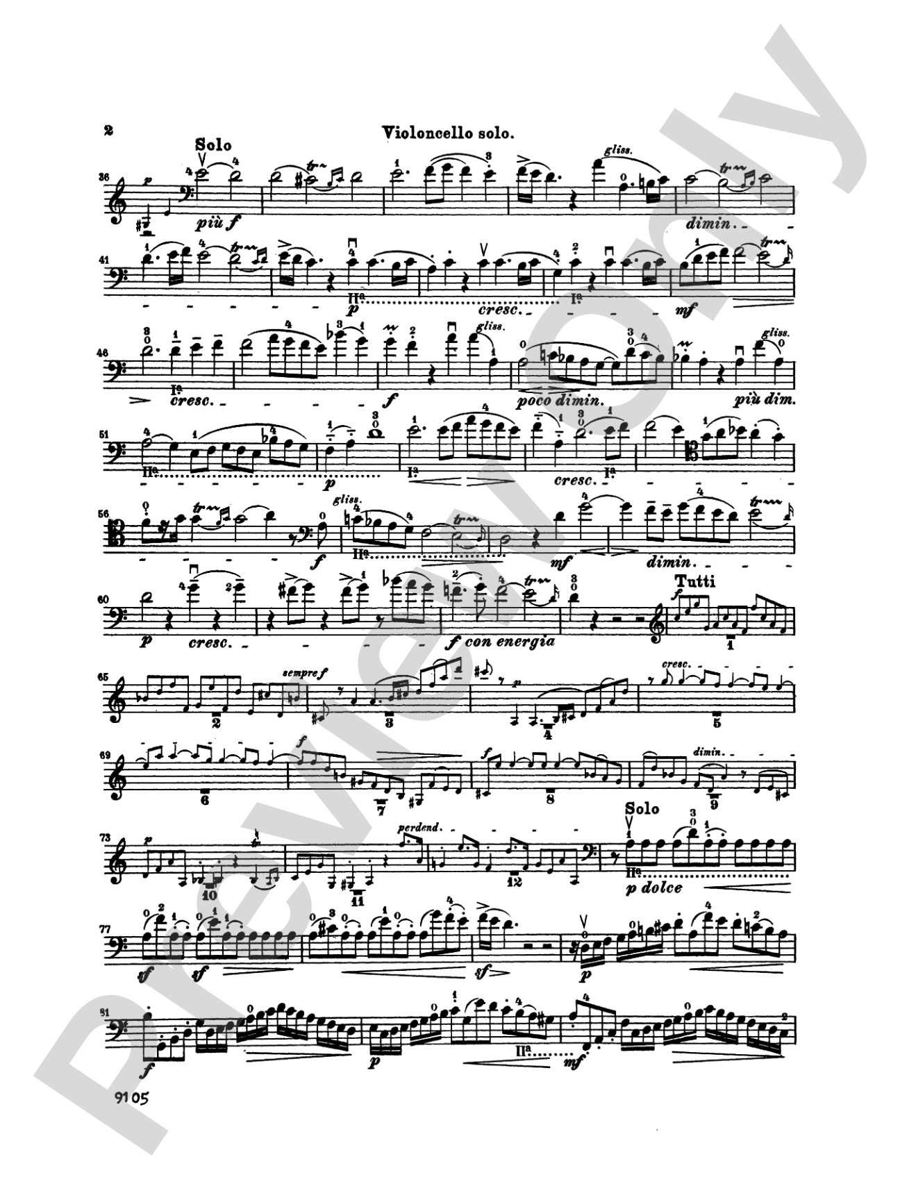 Bach: Cello Concerto in A Minor