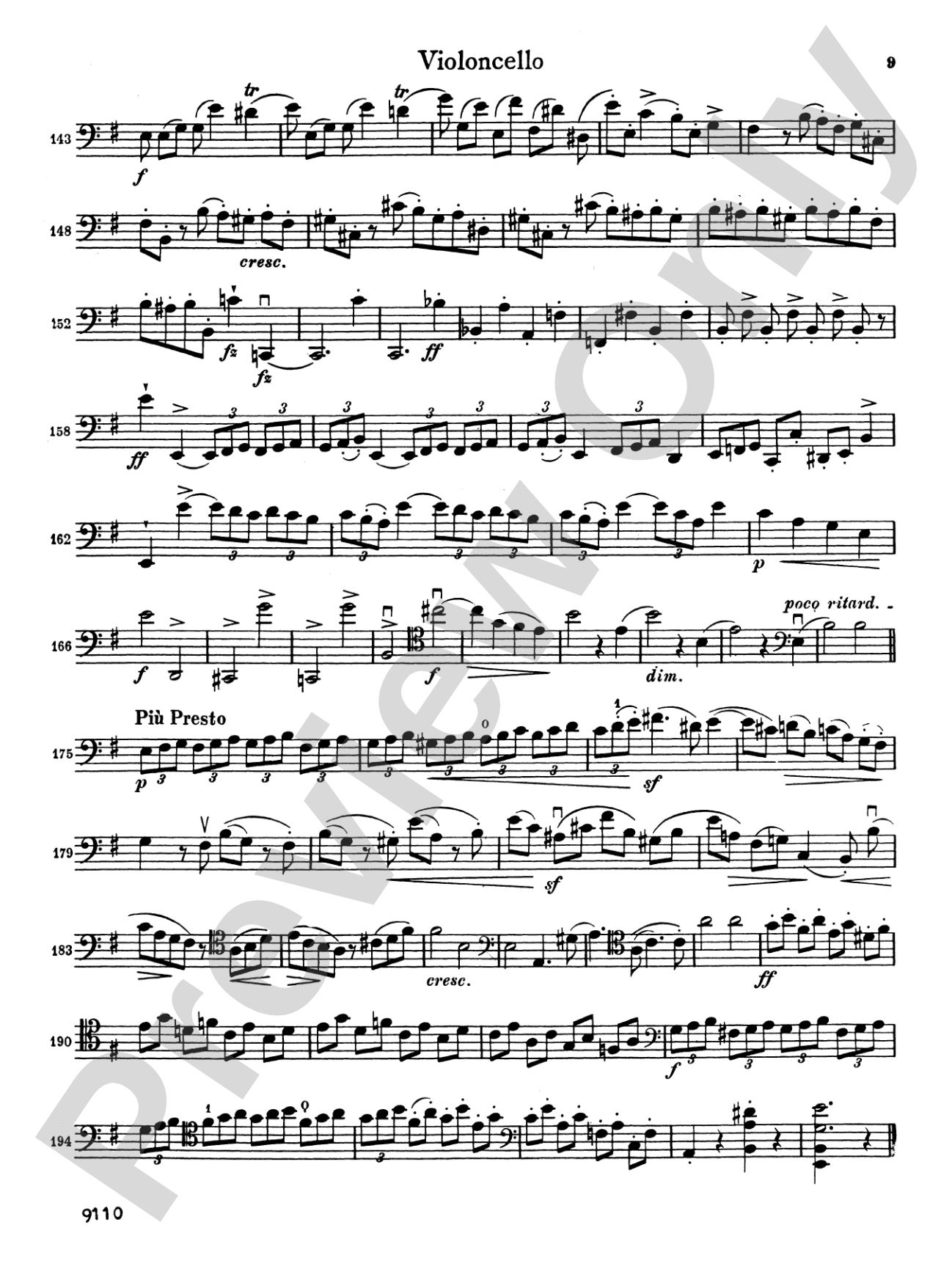 Brahms: Sonata No. 1 in E Minor, Op. 38: Cello Book