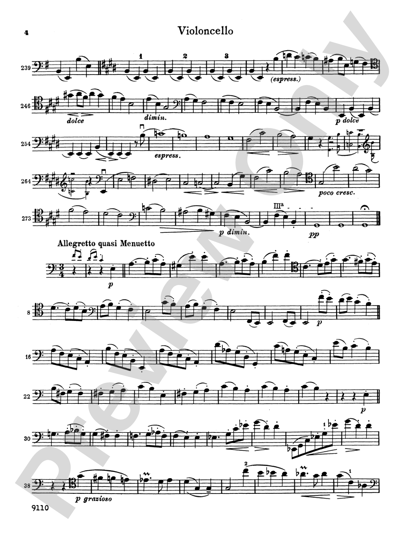 Brahms: Sonata No. 1 in E Minor, Op. 38: Cello Book