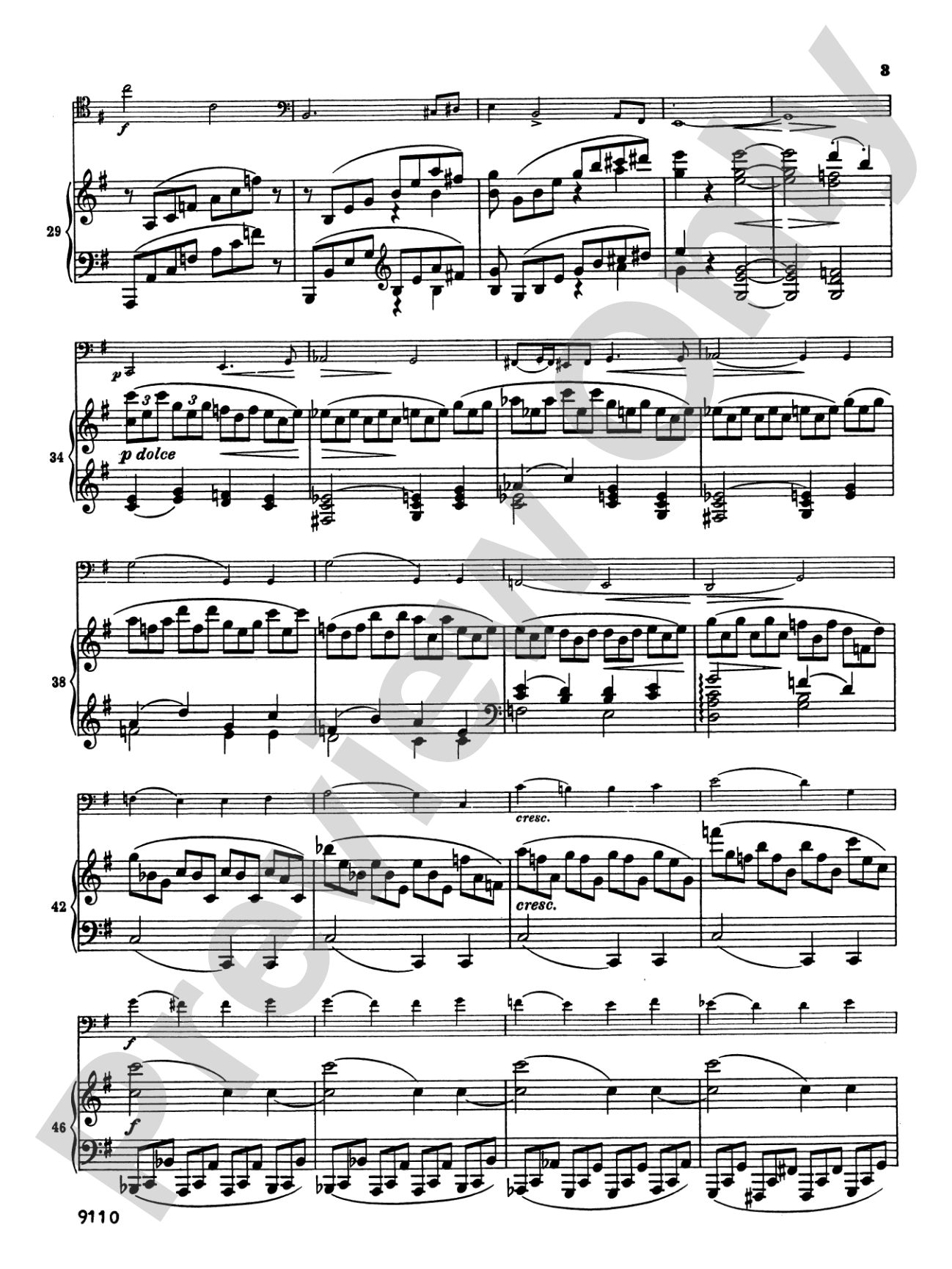 Brahms: Sonata No. 1 in E Minor, Op. 38