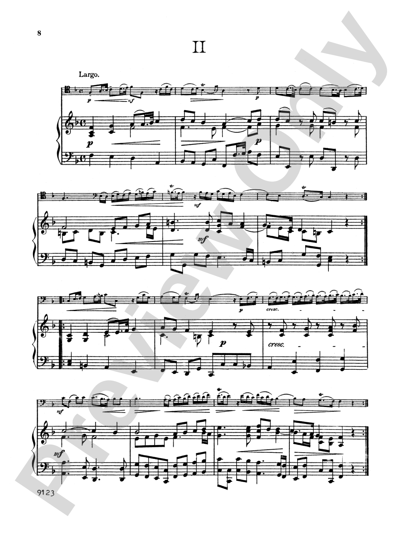 Marcello: Two Sonatas in G Minor and F Major