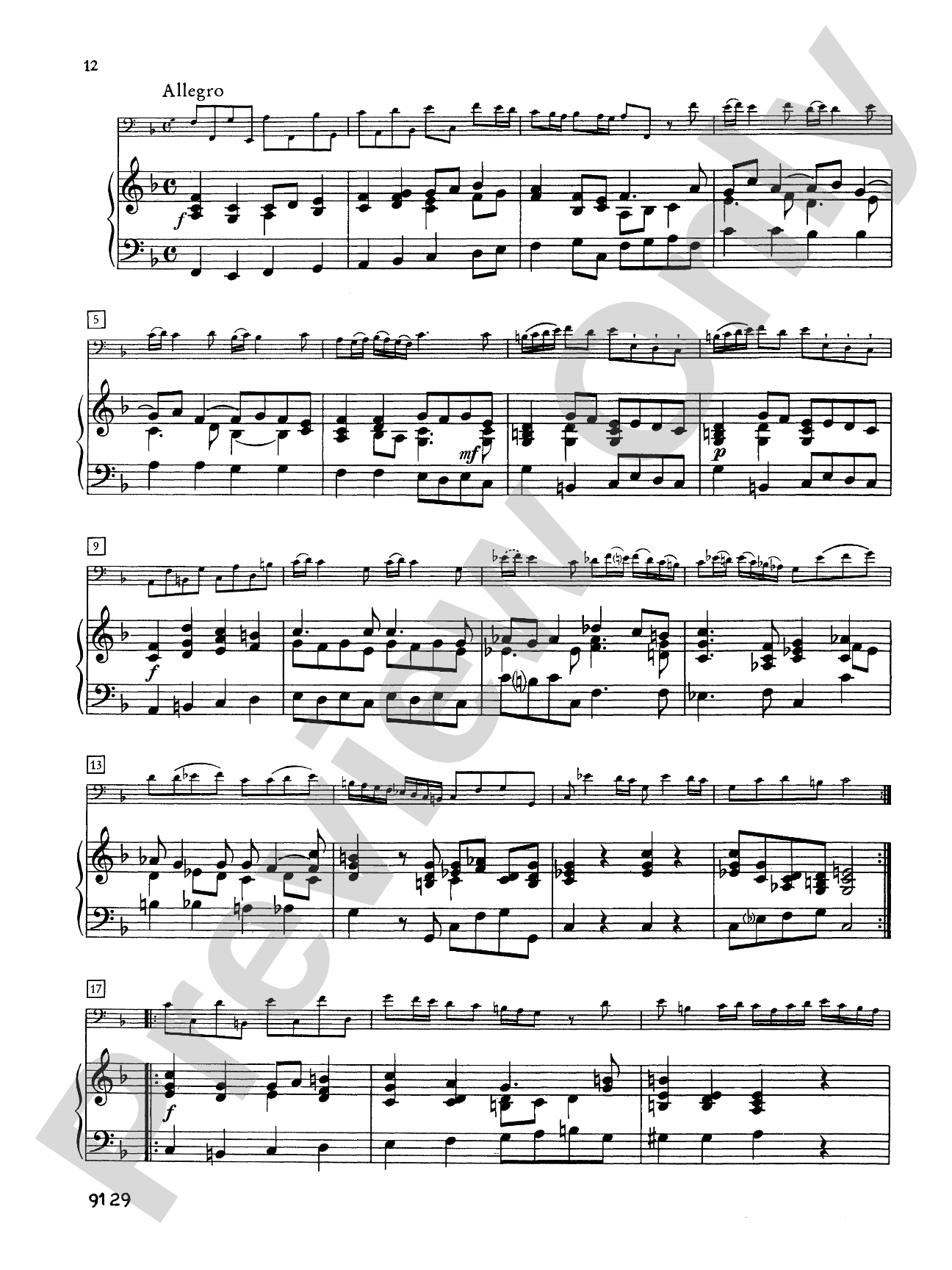 Vivaldi: Six Sonatas for Cello and Basso Continuo