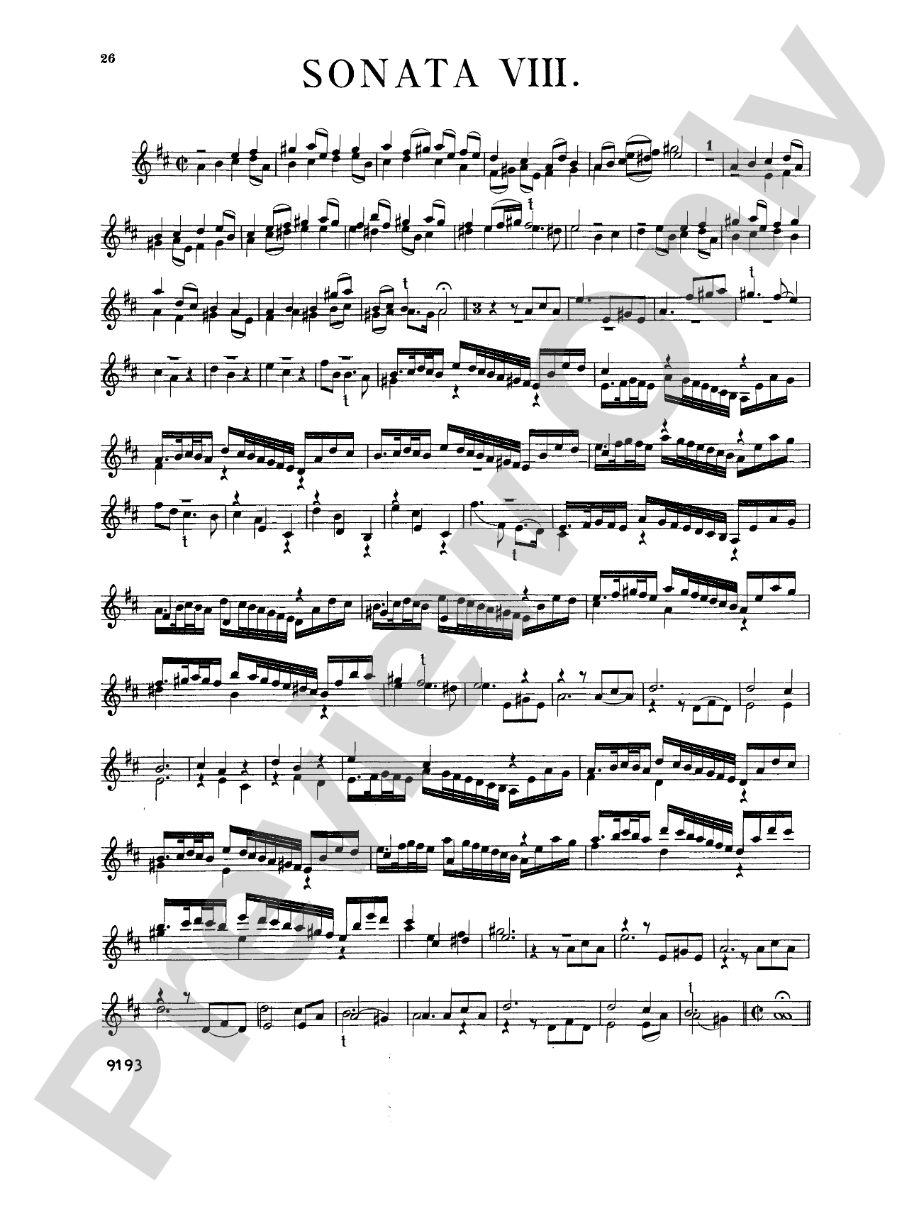 Biber: Eight Violin Sonatas