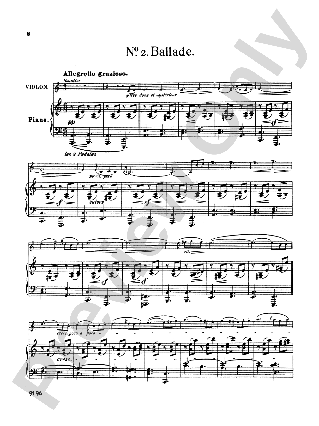 Boisdeffre: Suite Romantique, Op. 24 (Nos. 1-3)