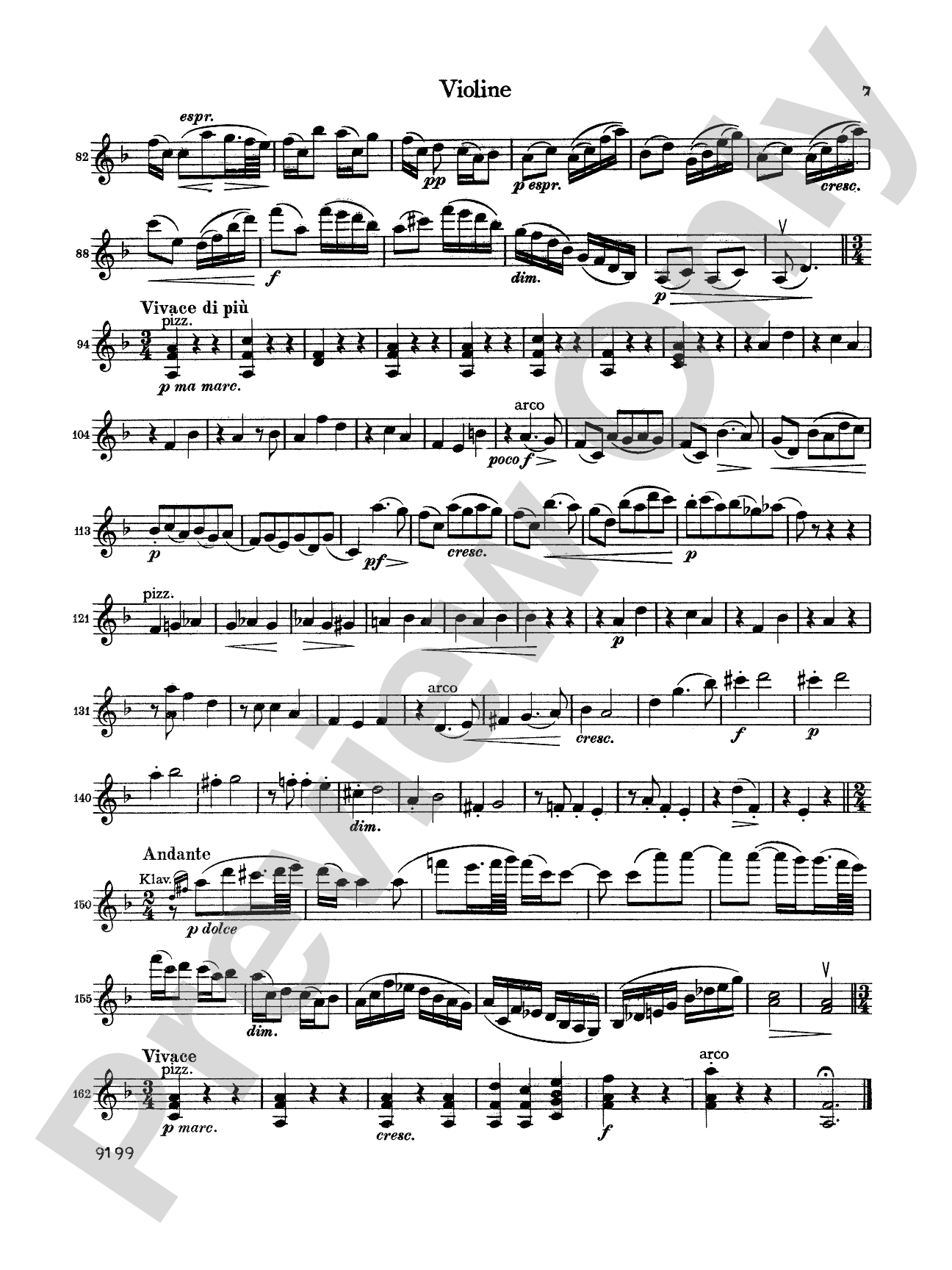 Brahms: Sonata in A Major, Op. 100: Violin Book
