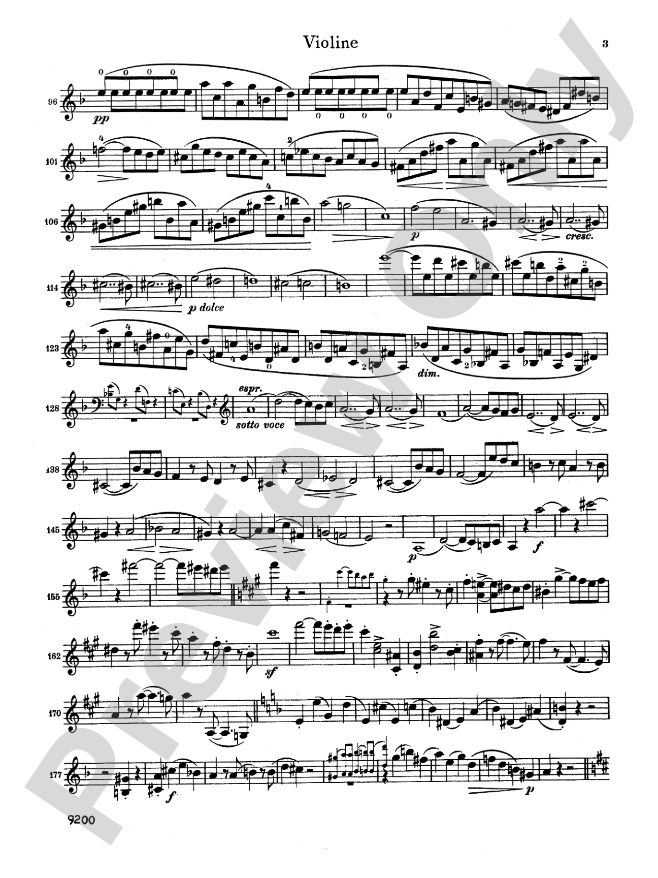 Brahms: Sonata in D Minor, Op. 108: Violin Book